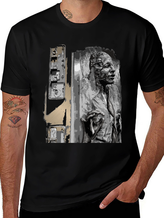 Han Solo Carbonite T-Shirt - Sci-Fi Graphic Tee