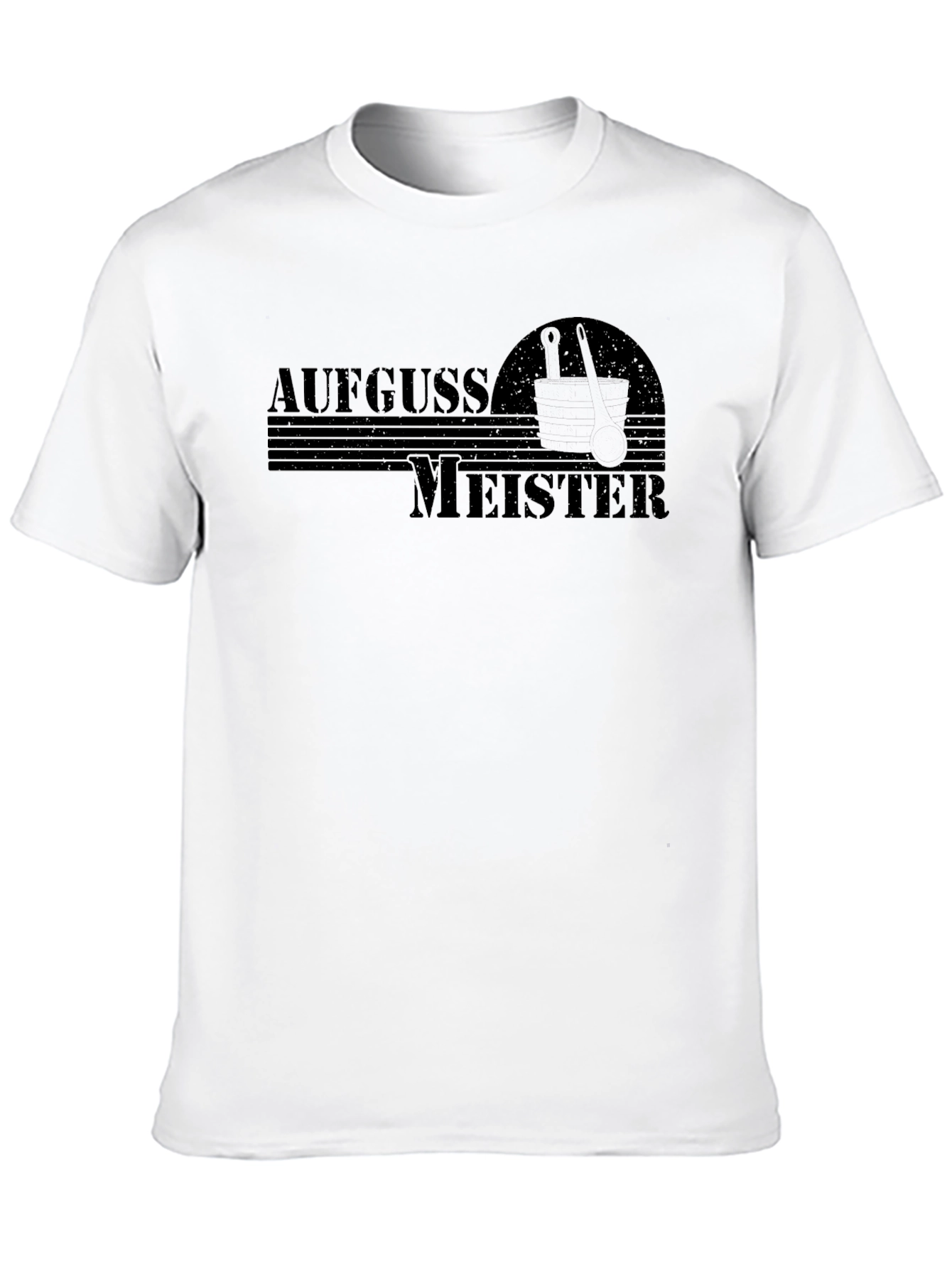 Aufguss Meister Black T-Shirt - Sauna Master Tee