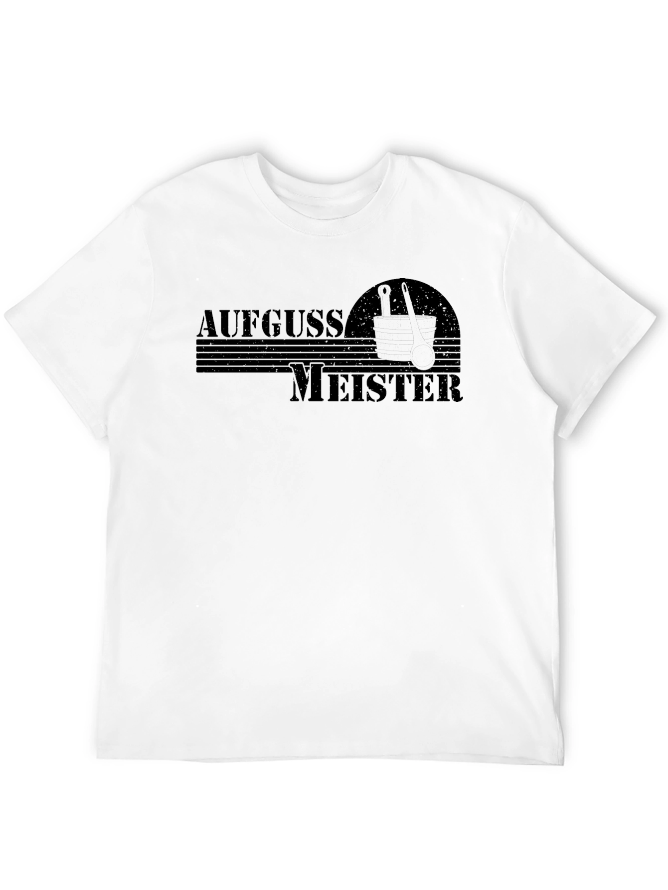 Aufguss Meister Black T-Shirt - Sauna Master Tee