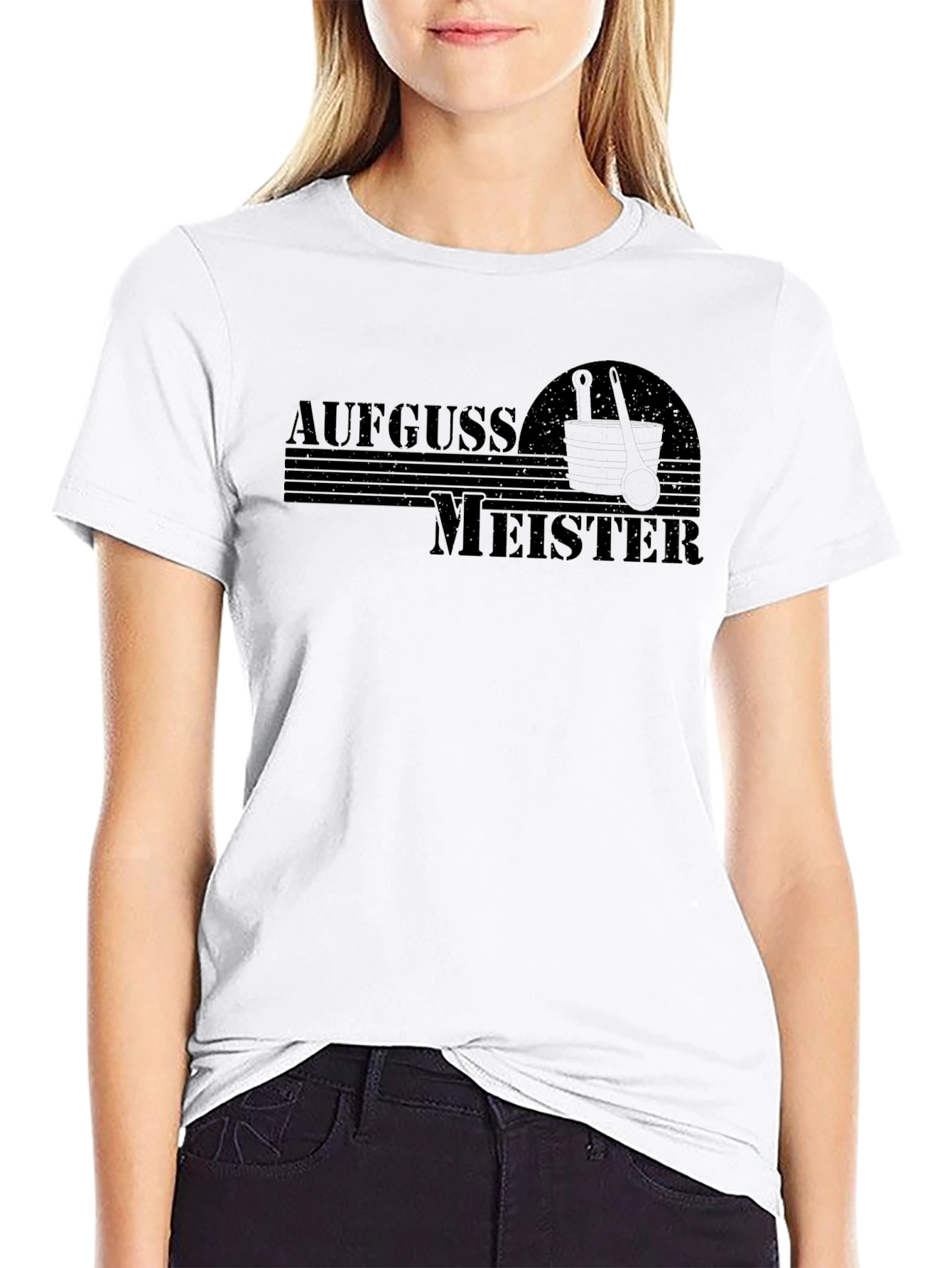 Aufguss Meister Black T-Shirt - Sauna Master Tee