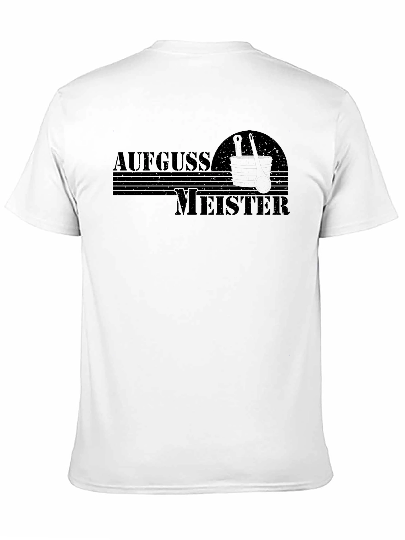 Aufguss Meister Black T-Shirt - Sauna Master Tee