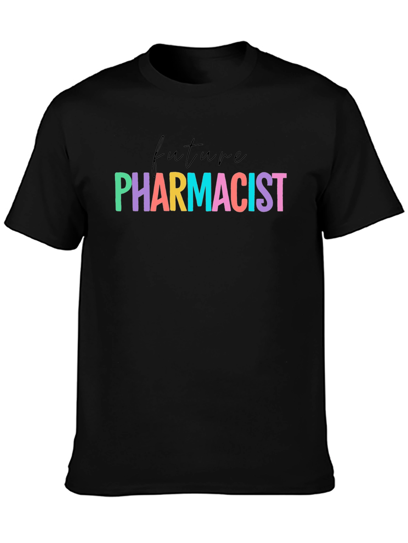 Future Pharmacist Graphic Tee - Black