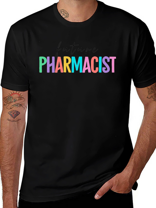 Future Pharmacist Graphic Tee - Black
