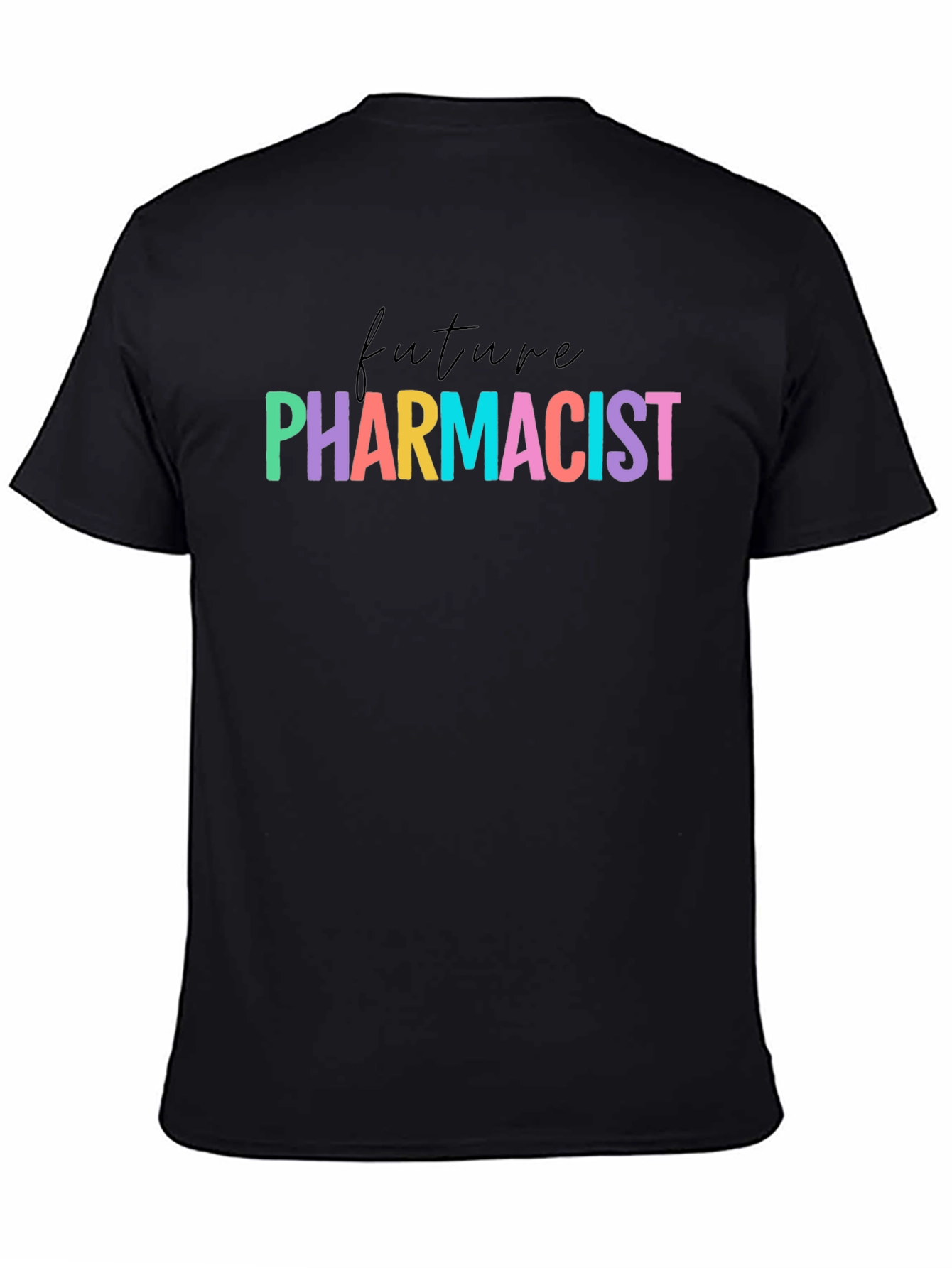 Future Pharmacist Graphic Tee - Black