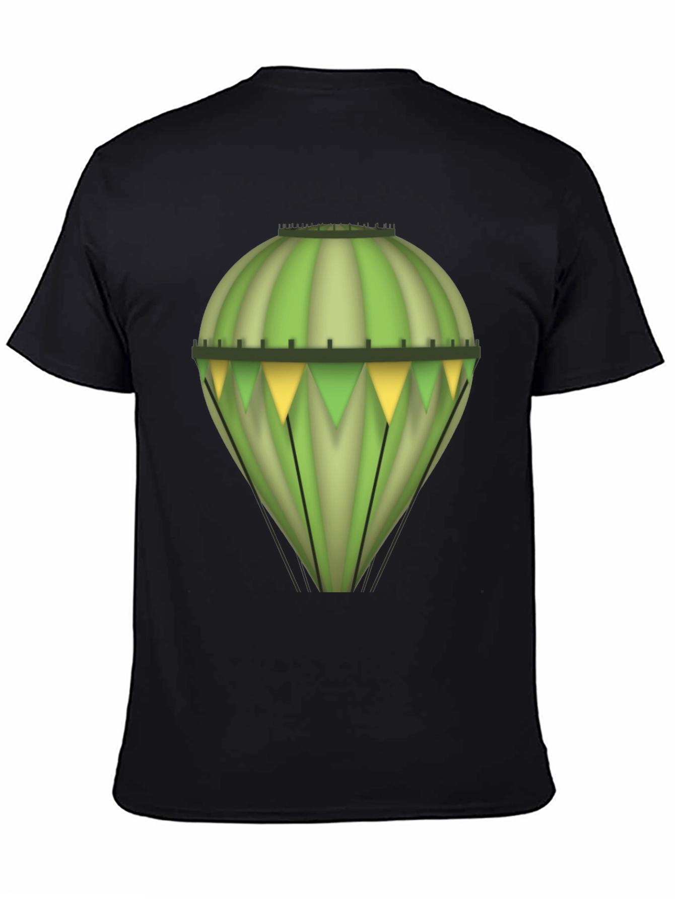 Green Balloon Graphic Tee - Unique Design