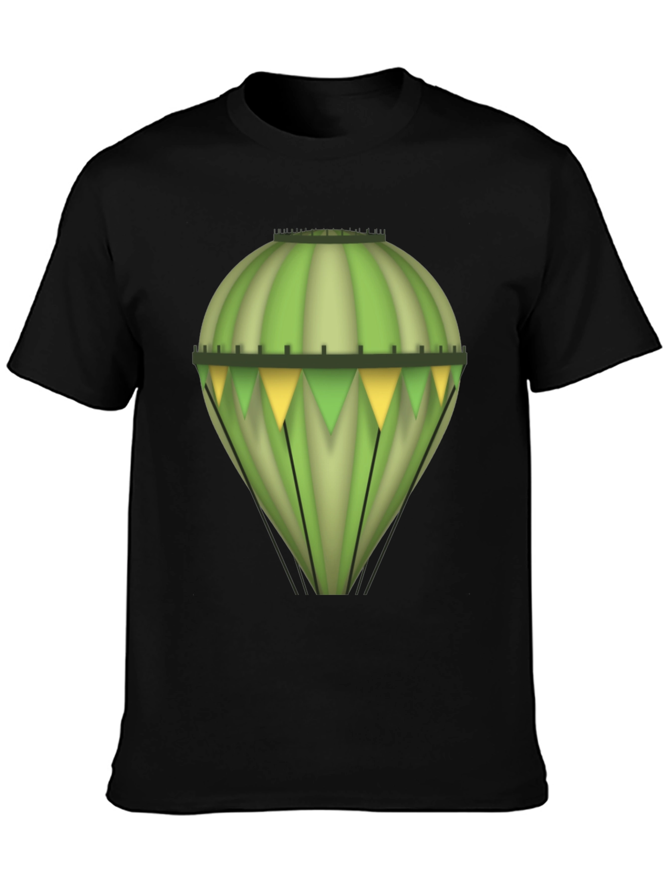 Green Balloon Graphic Tee - Unique Design