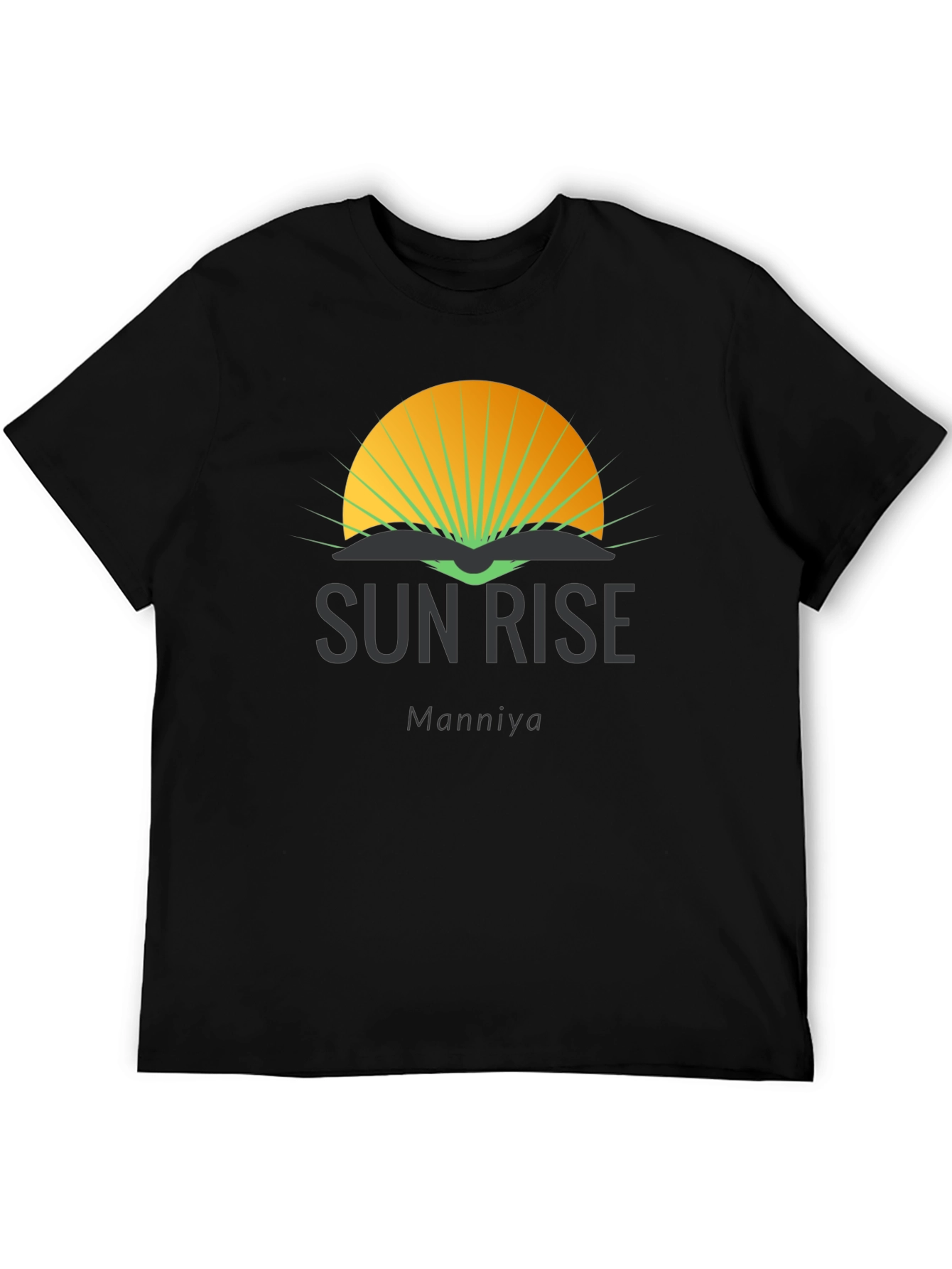 Sunrise Graphic Tee - Manniya Design
