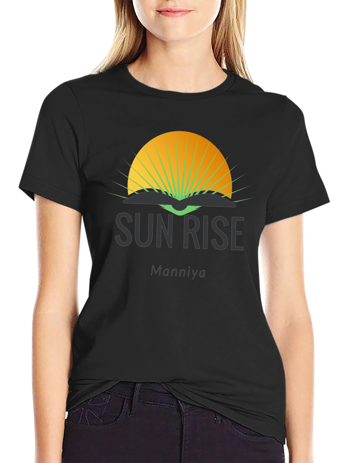 Sunrise Graphic Tee - Manniya Design