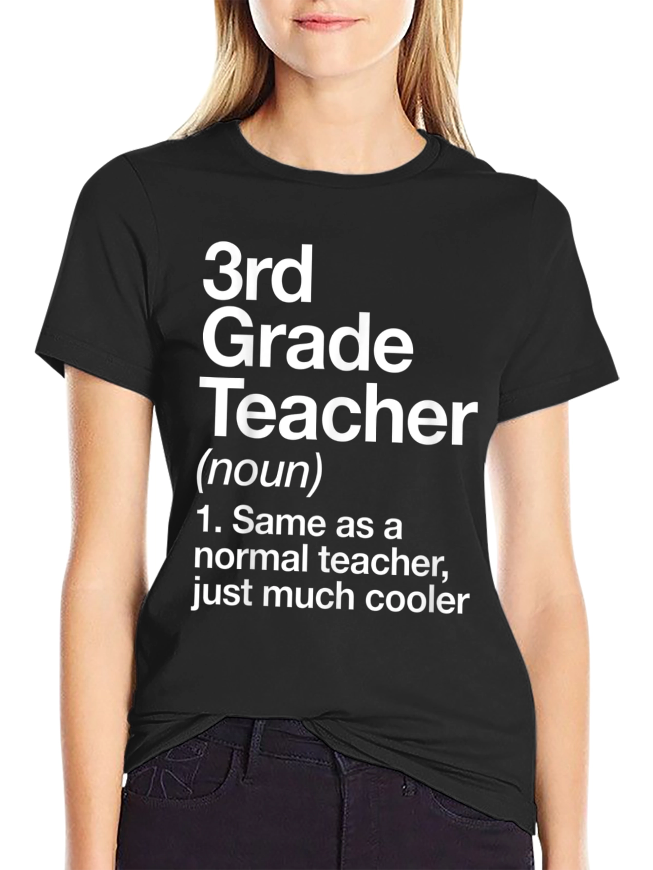 3rd Grade Teacher T-Shirt - Funny Noun Definition