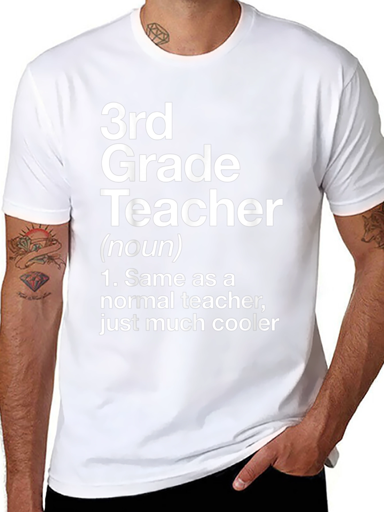 3rd Grade Teacher T-Shirt - Funny Noun Definition