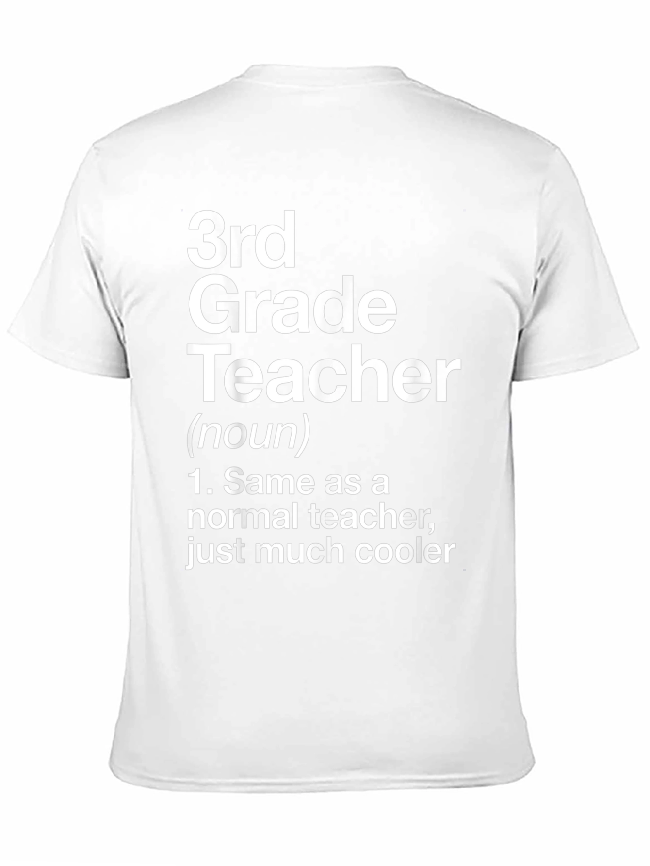 3rd Grade Teacher T-Shirt - Funny Noun Definition