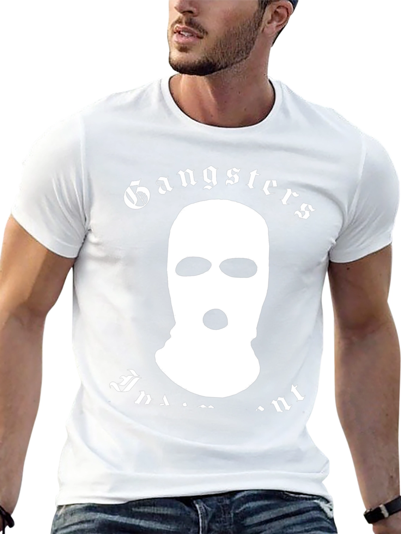 Gangster Balaclava T-Shirt - Stylish Streetwear