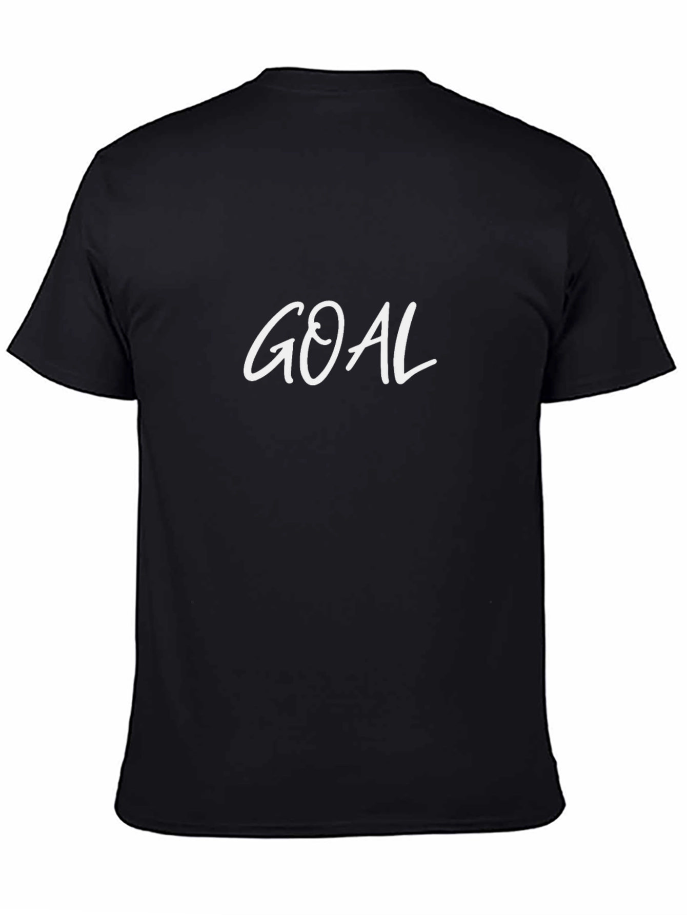 Goal Black T-Shirt - Casual Style