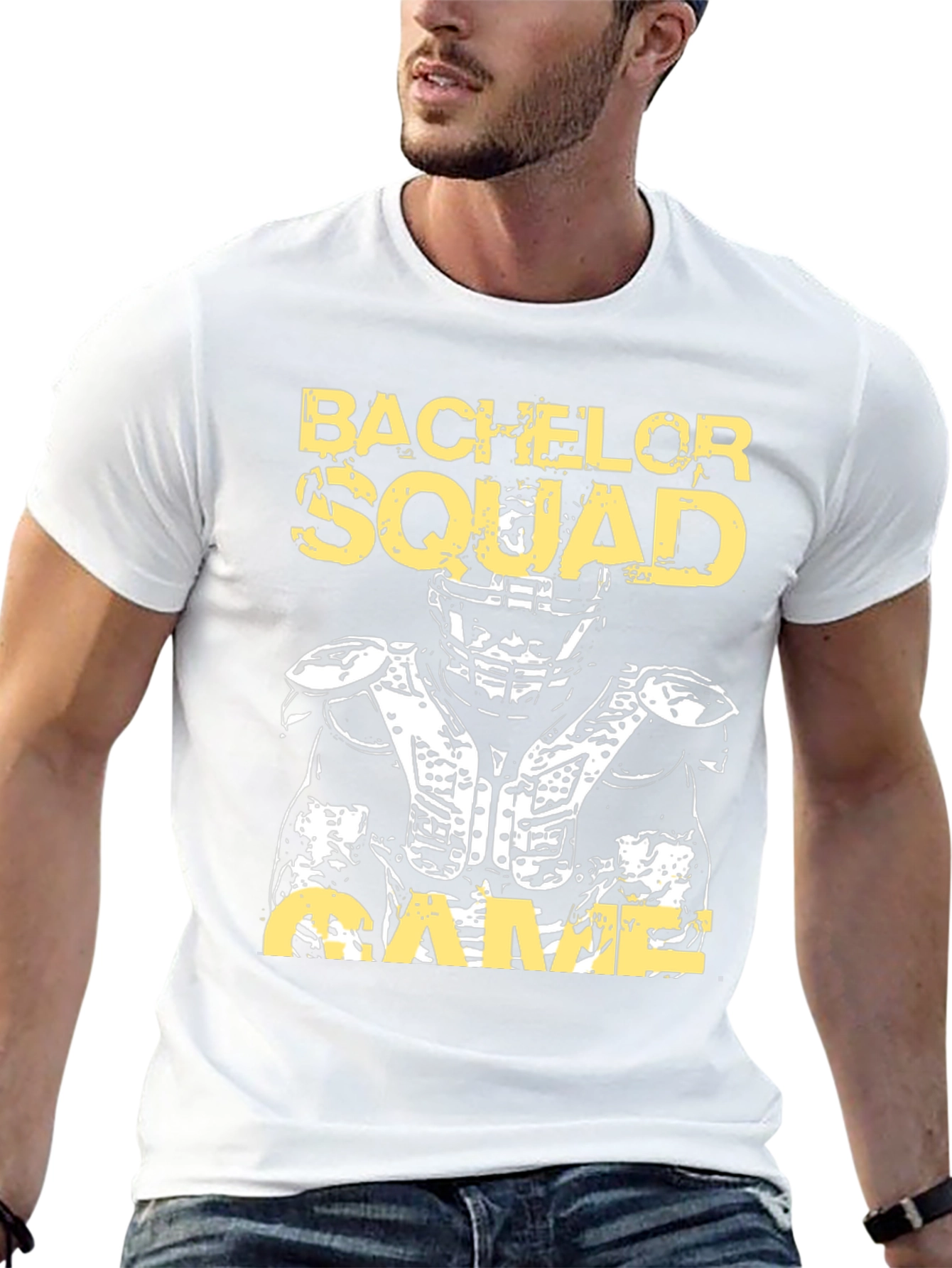 Bachelor Squad Football Game T-Shirt