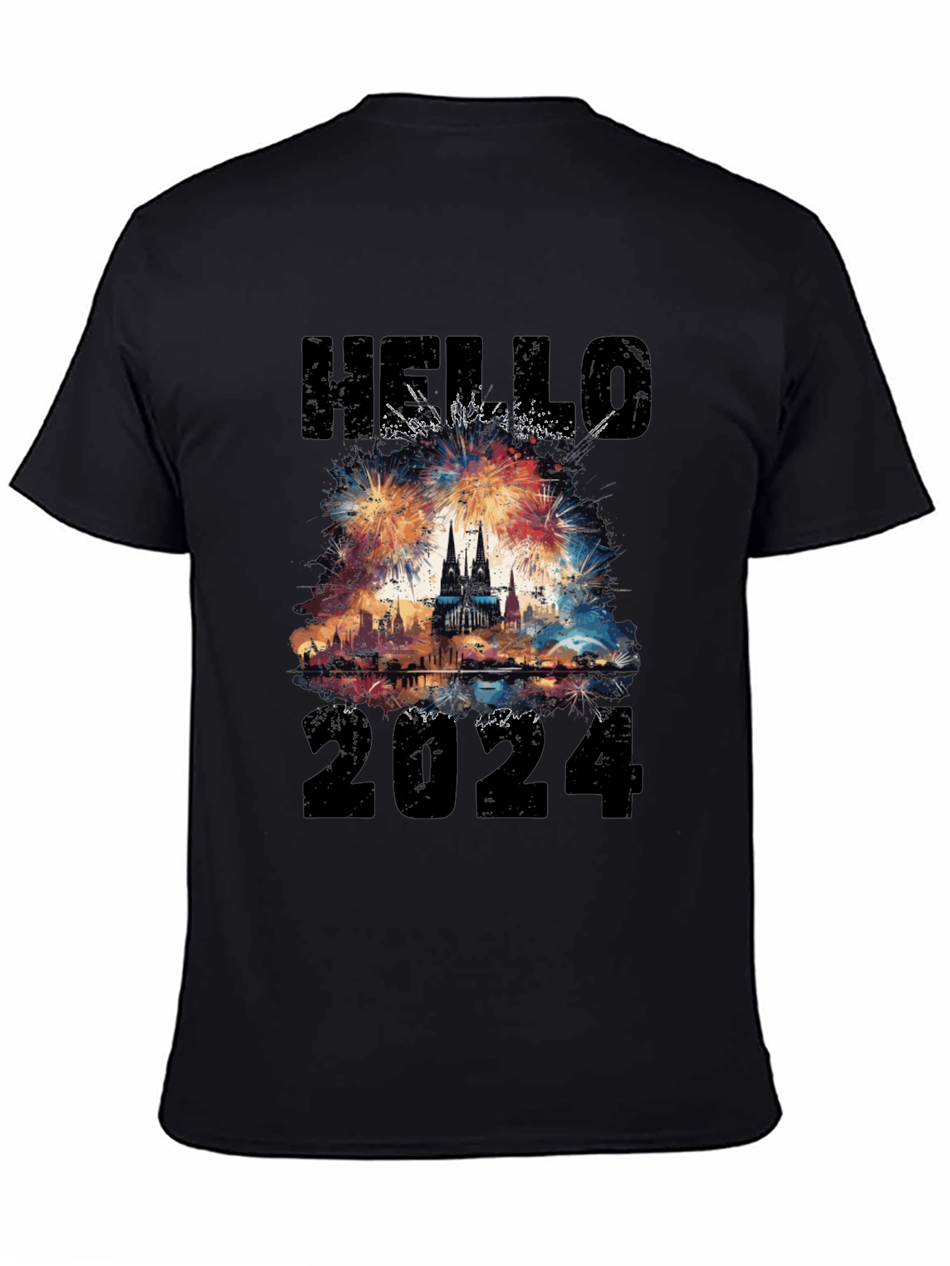 Hello 2024 New Year Celebration T-Shirt