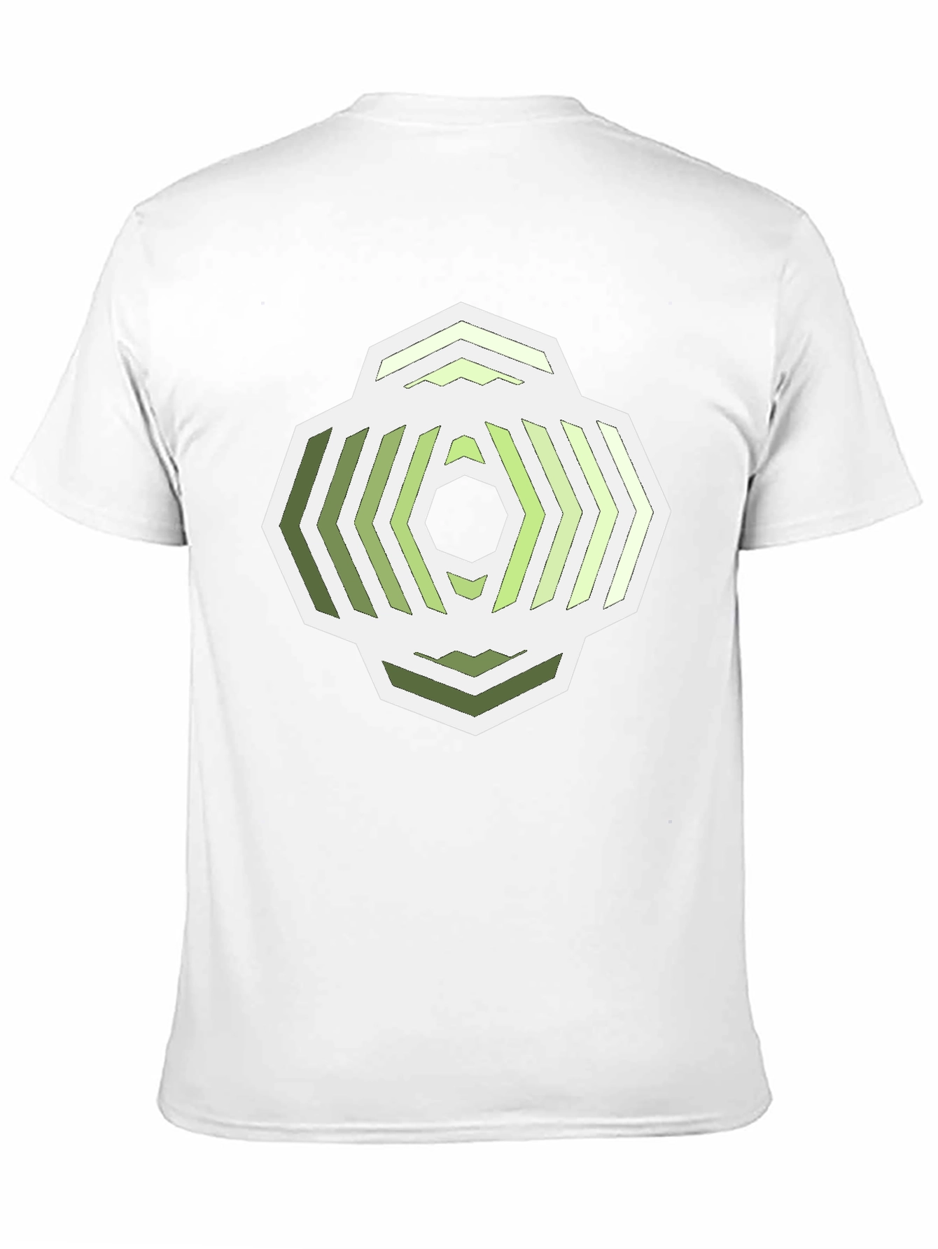 Geometric Pattern Black T-Shirt - Modern Style