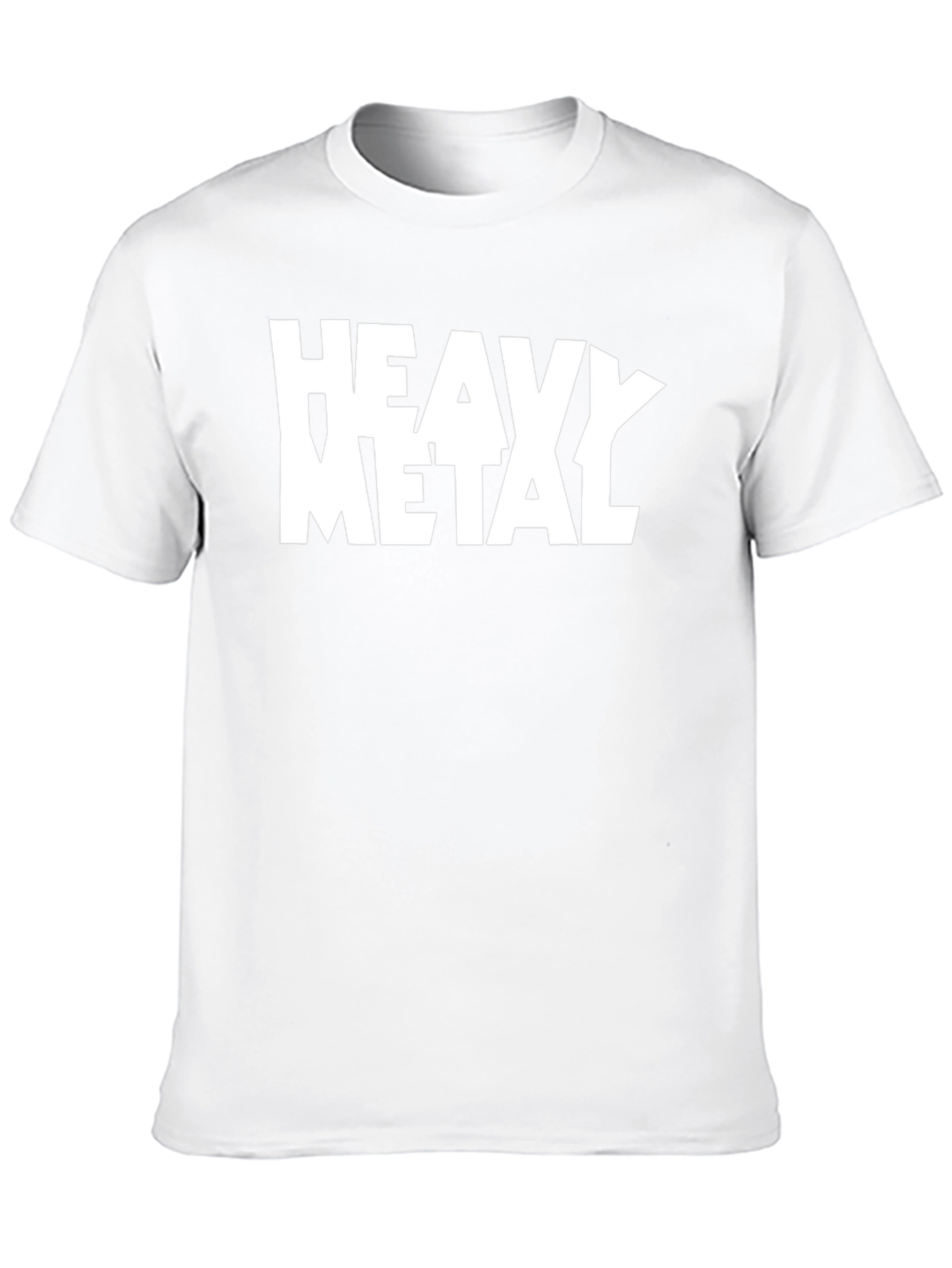 Heavy Metal Graphic Tee - Black Cotton T-Shirt