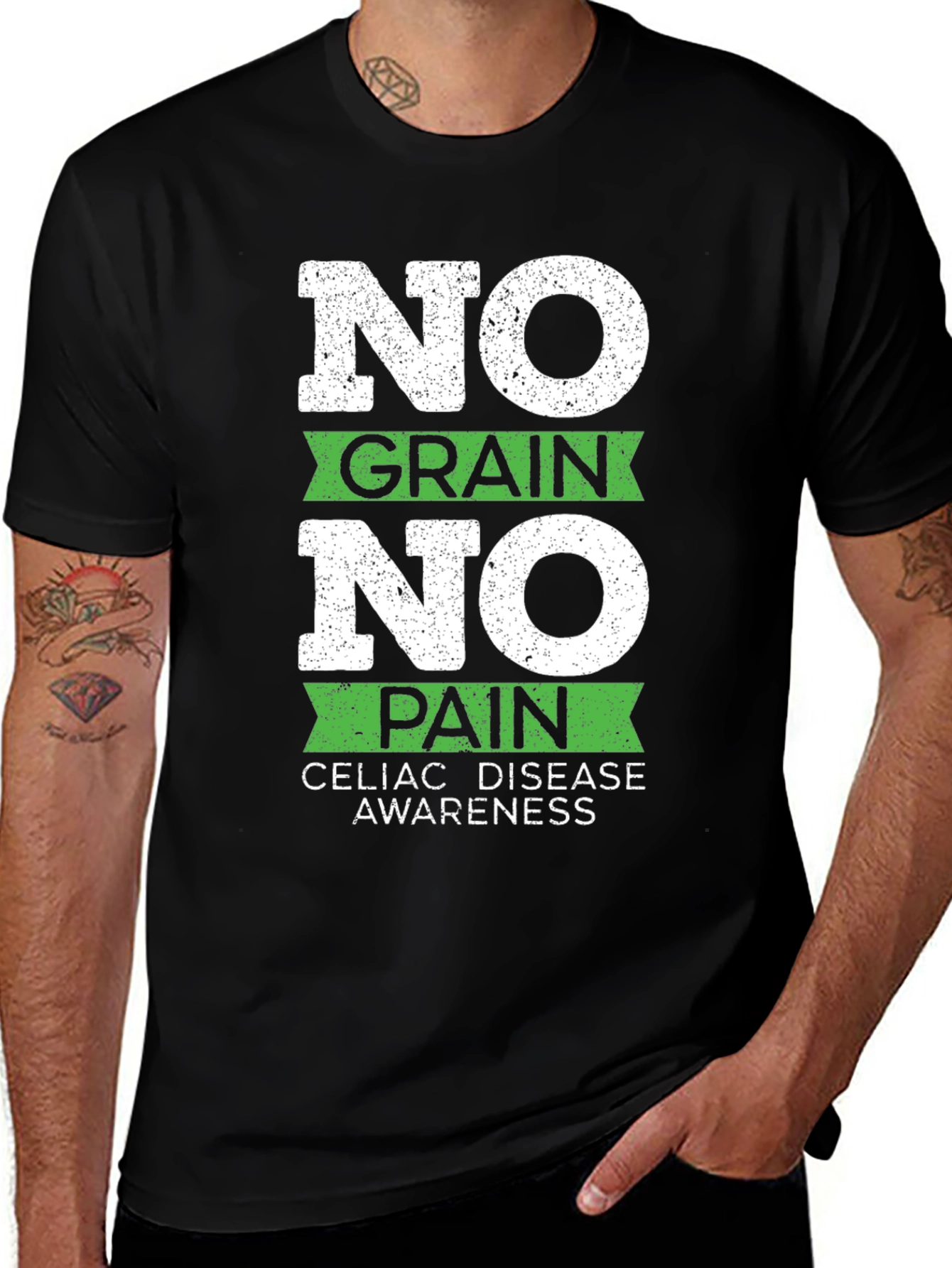 No Grain No Pain Awareness Tee