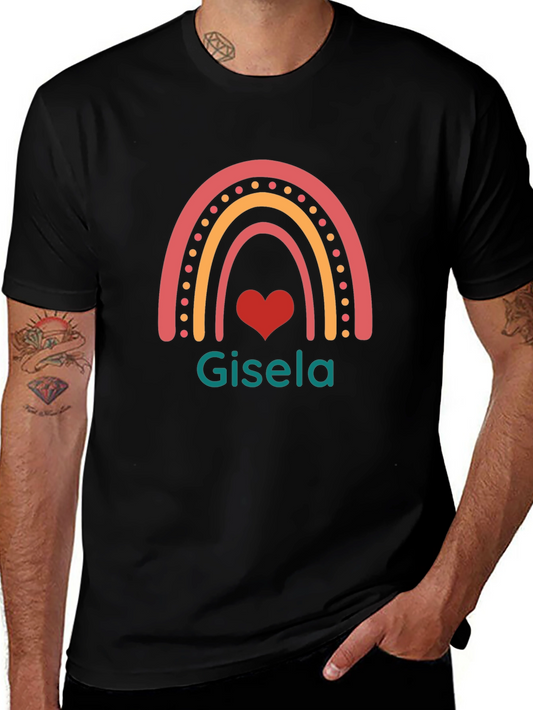 Gisela Rainbow Heart T-Shirt