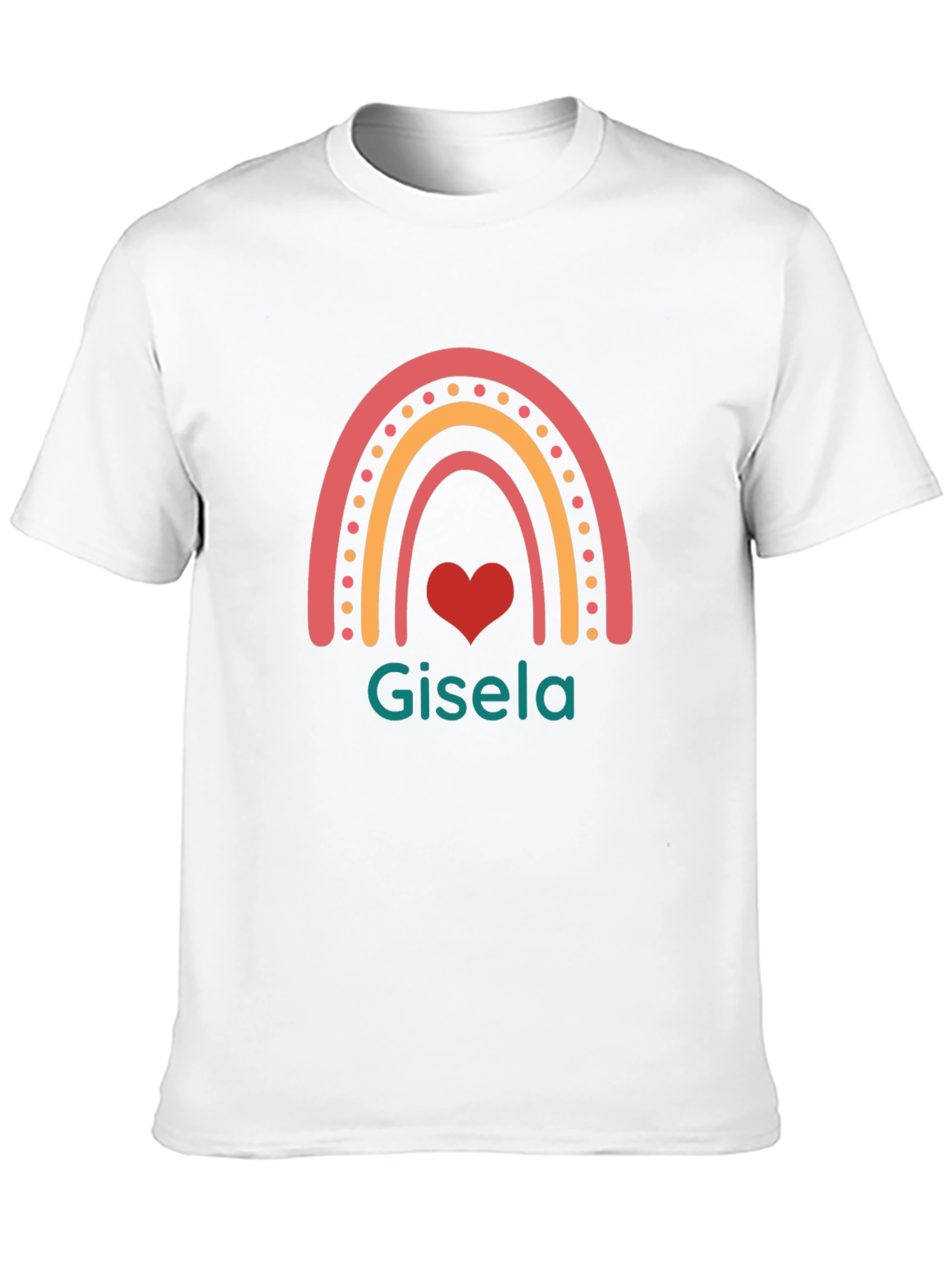 Gisela Rainbow Heart T-Shirt