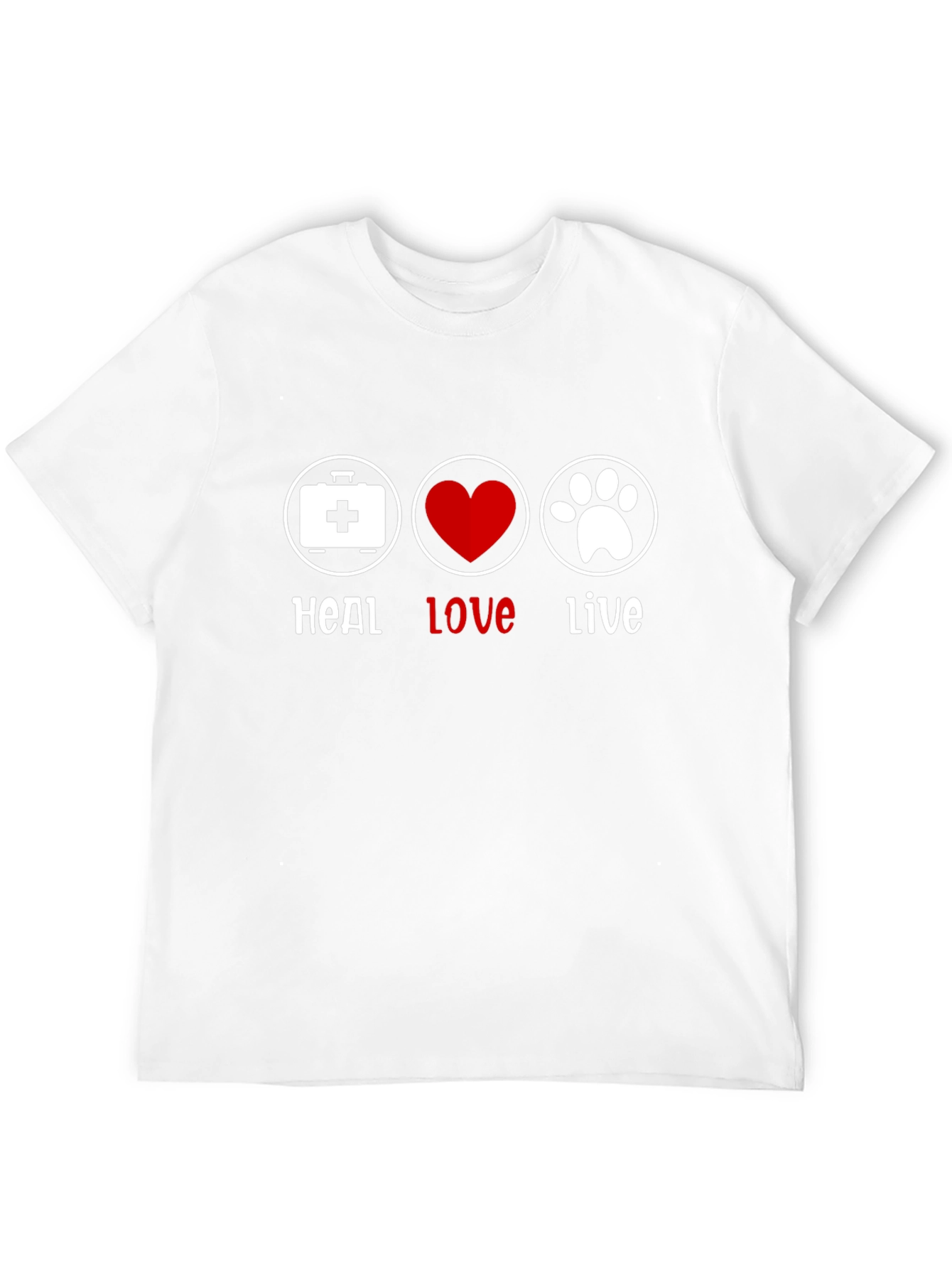 Heal Love Live Vet Tech T-Shirt