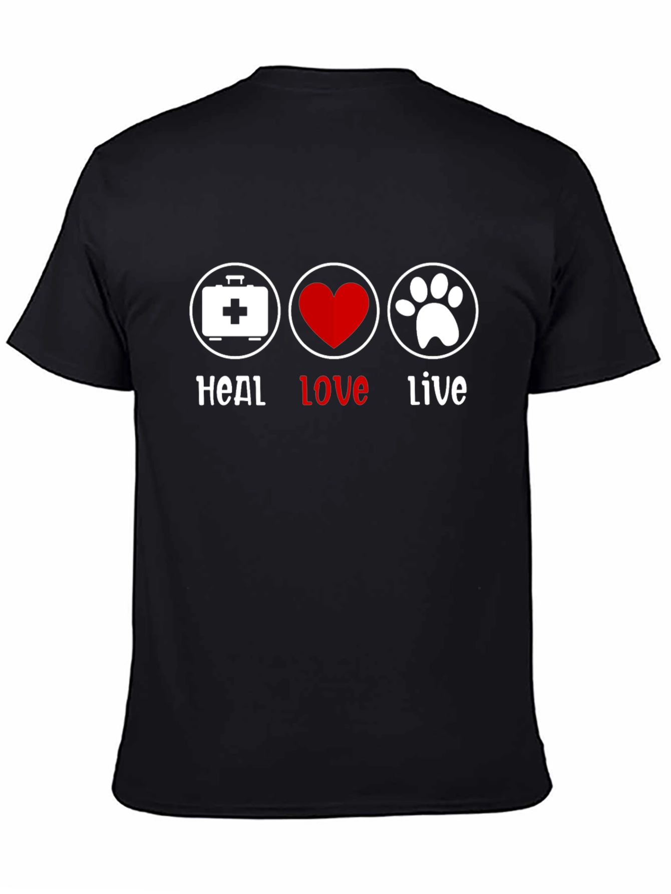 Heal Love Live Vet Tech T-Shirt