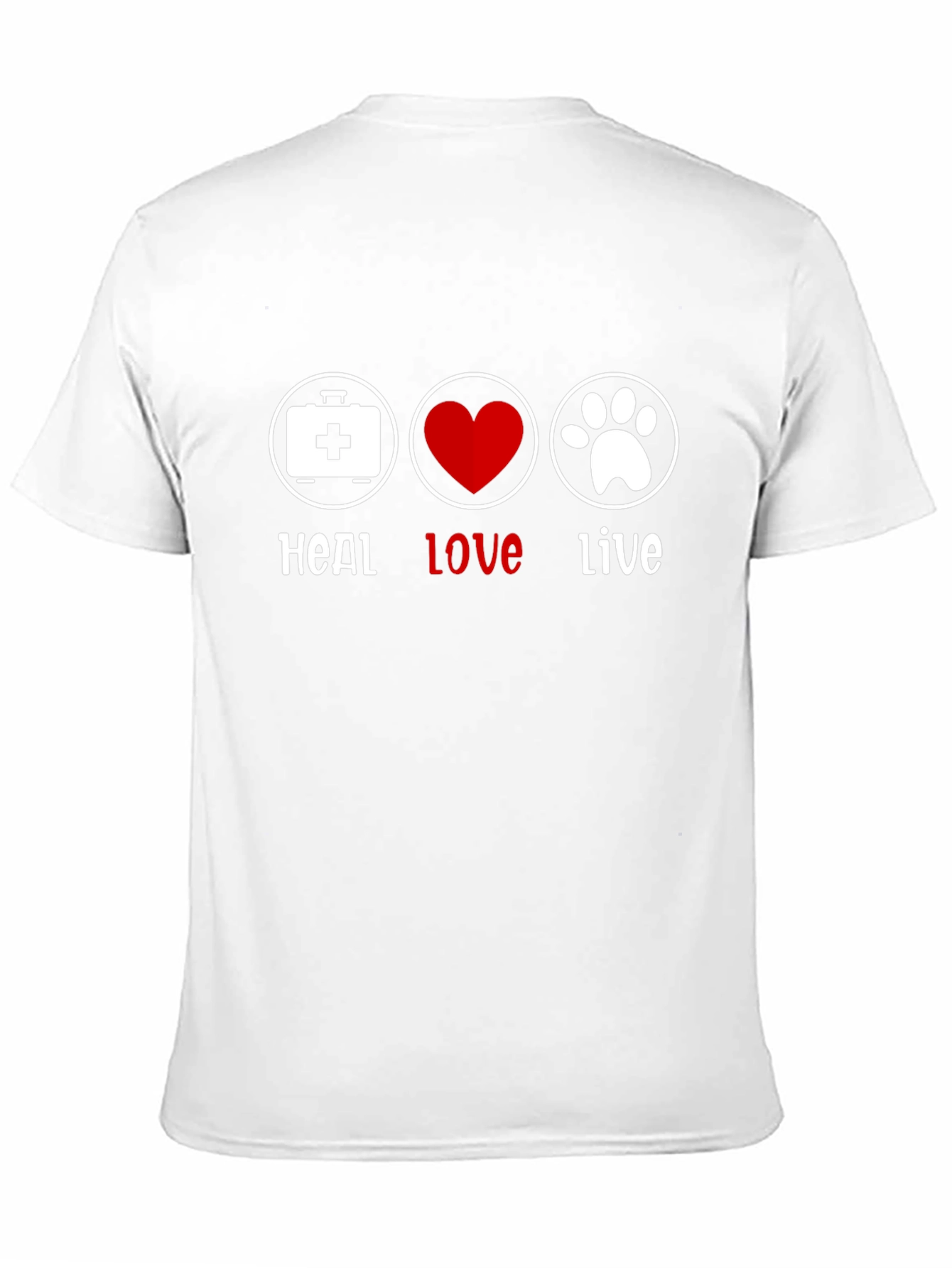 Heal Love Live Vet Tech T-Shirt