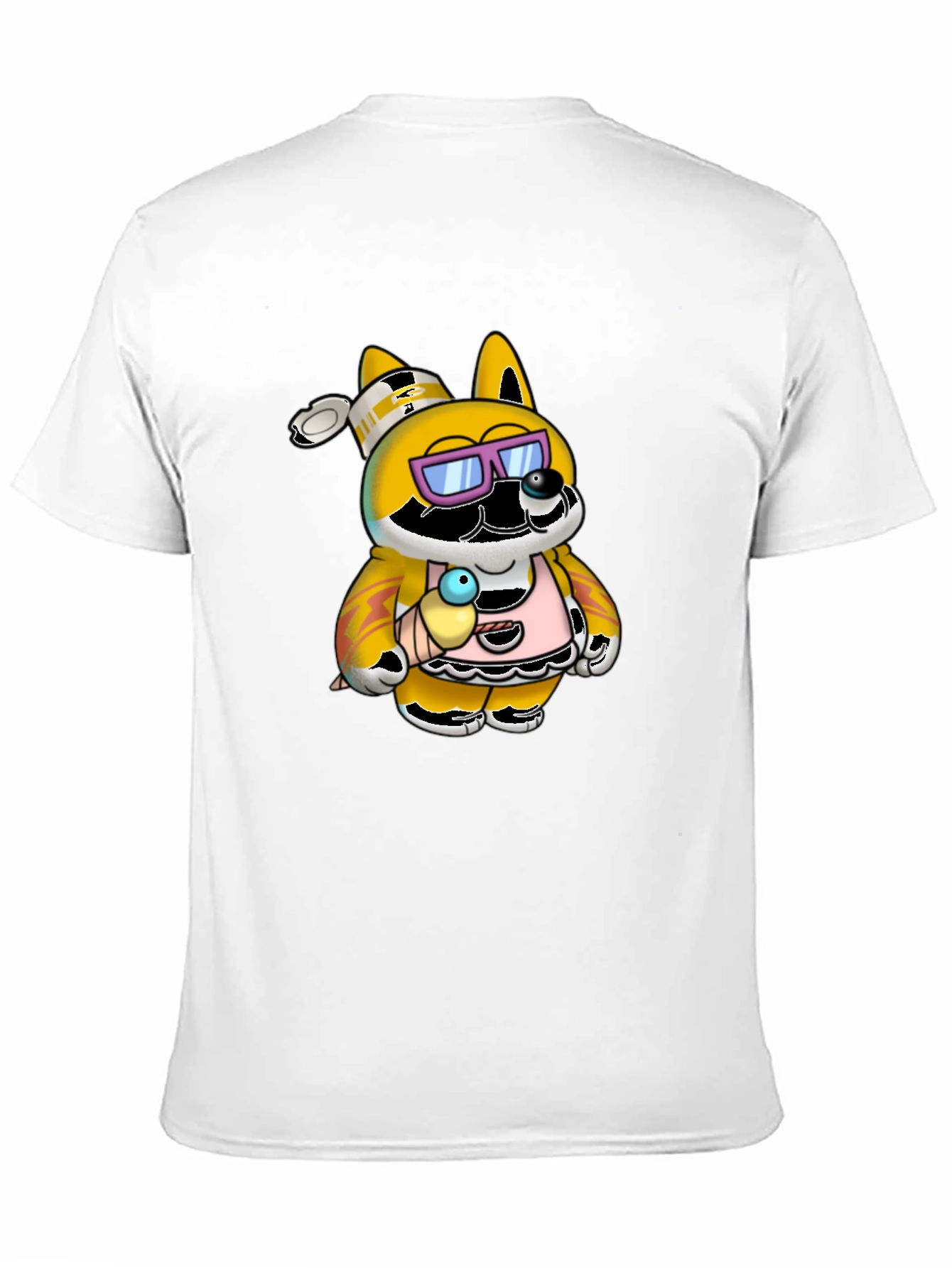 Cool Chef Dog Graphic T-Shirt