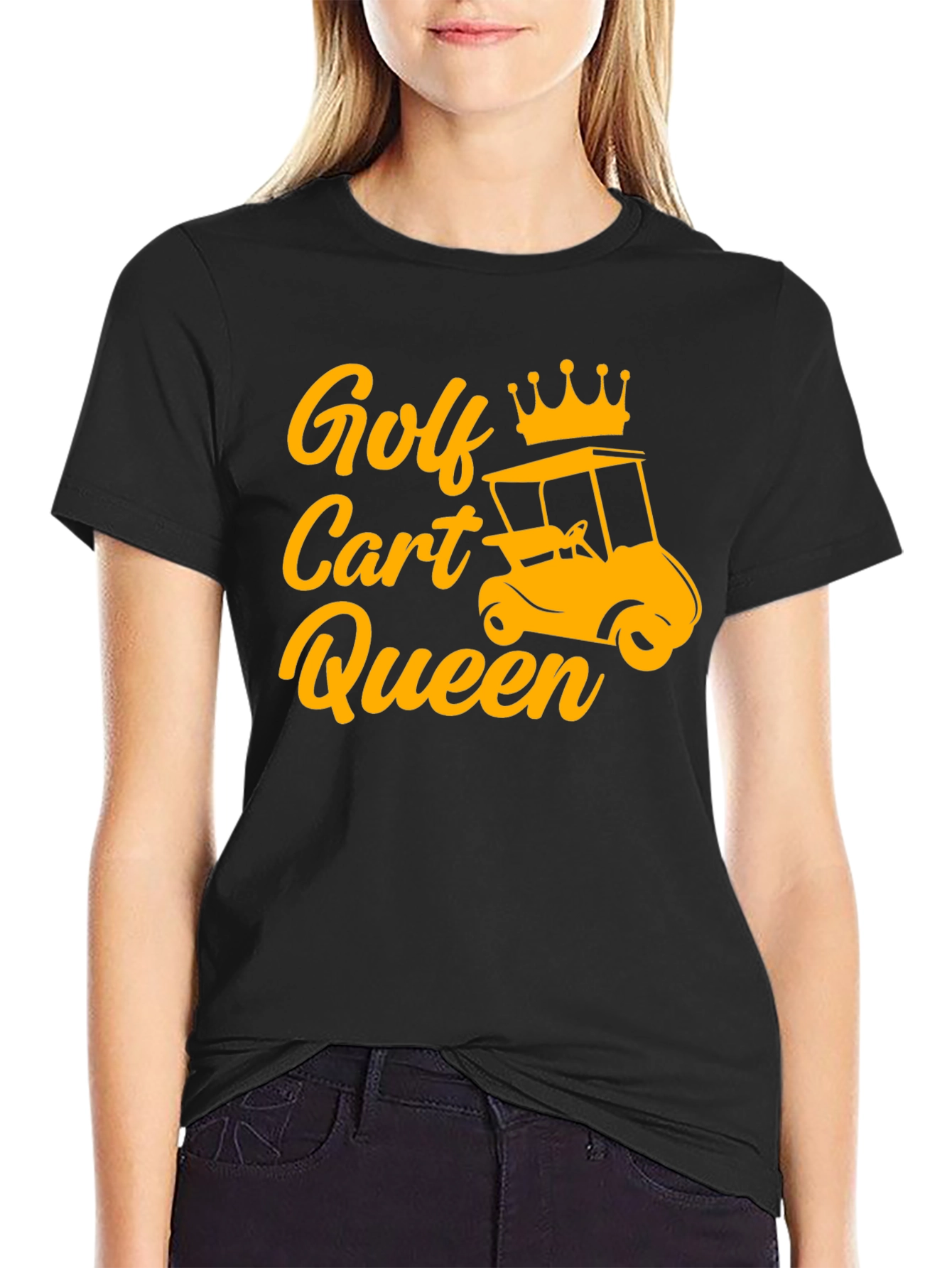 Golf Cart Queen Graphic Tee