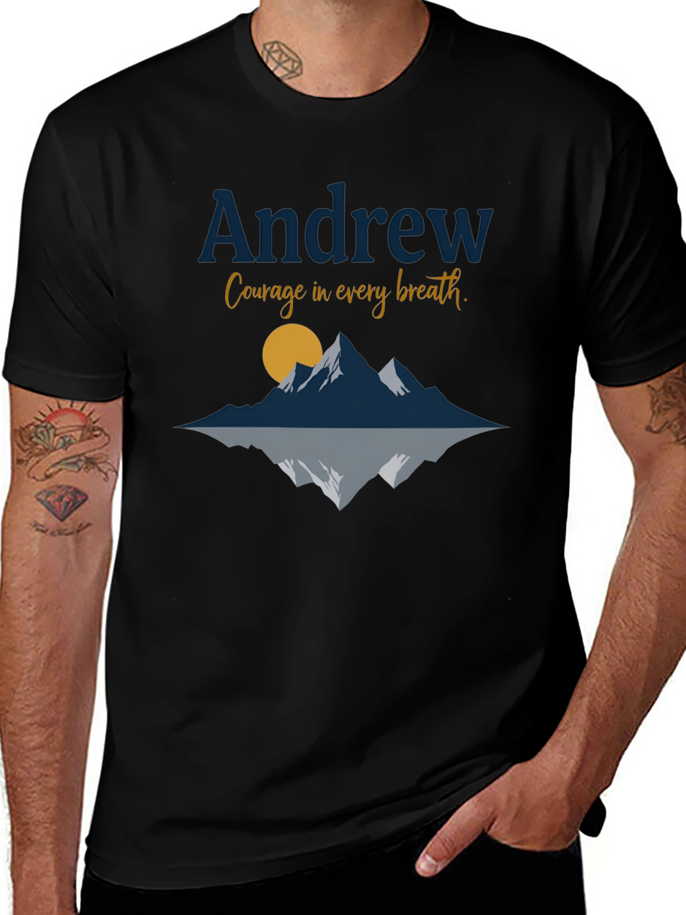 Andrew Courage Mountain T-Shirt