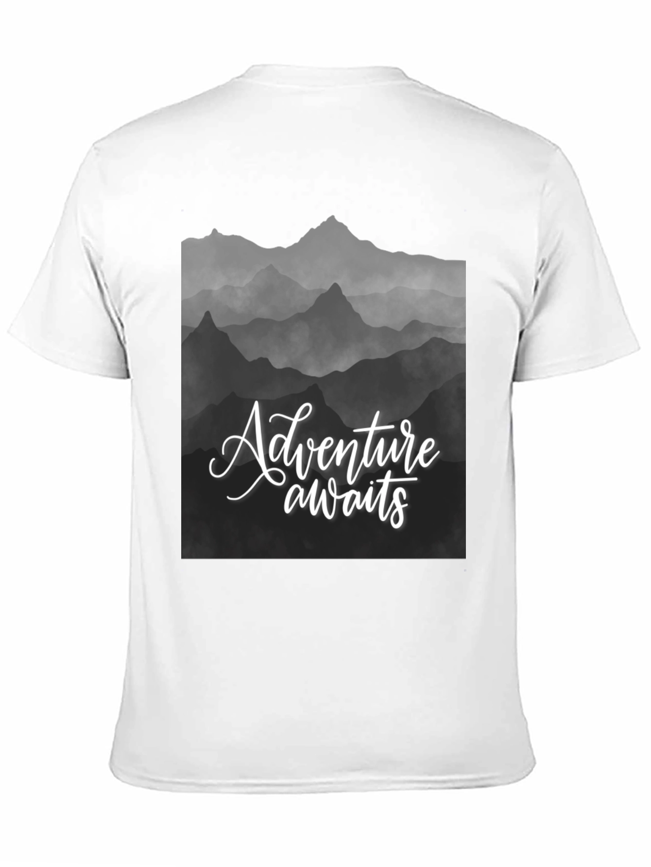 Adventure Awaits Mountain Graphic Tee