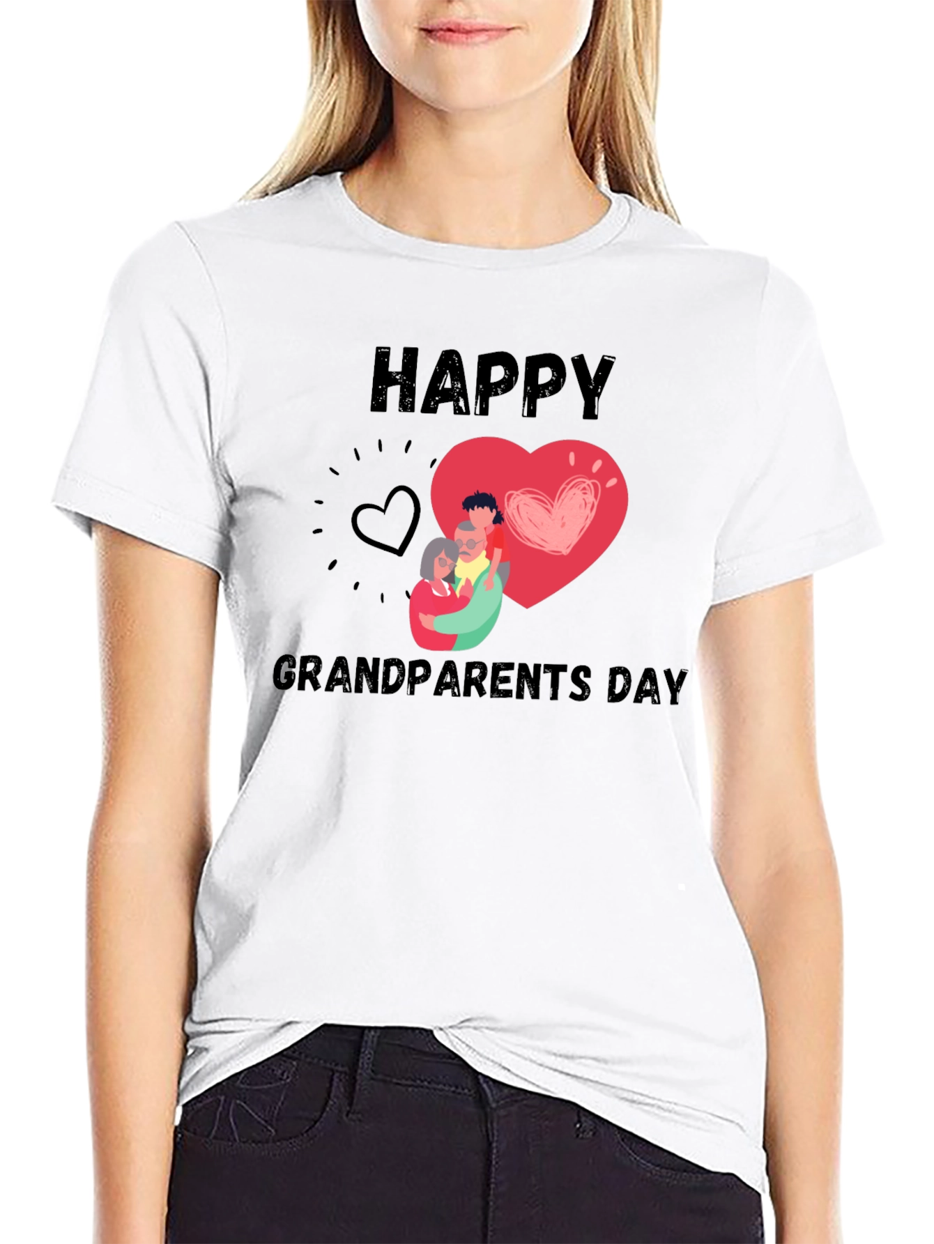 Happy Grandparents Day Graphic Tee