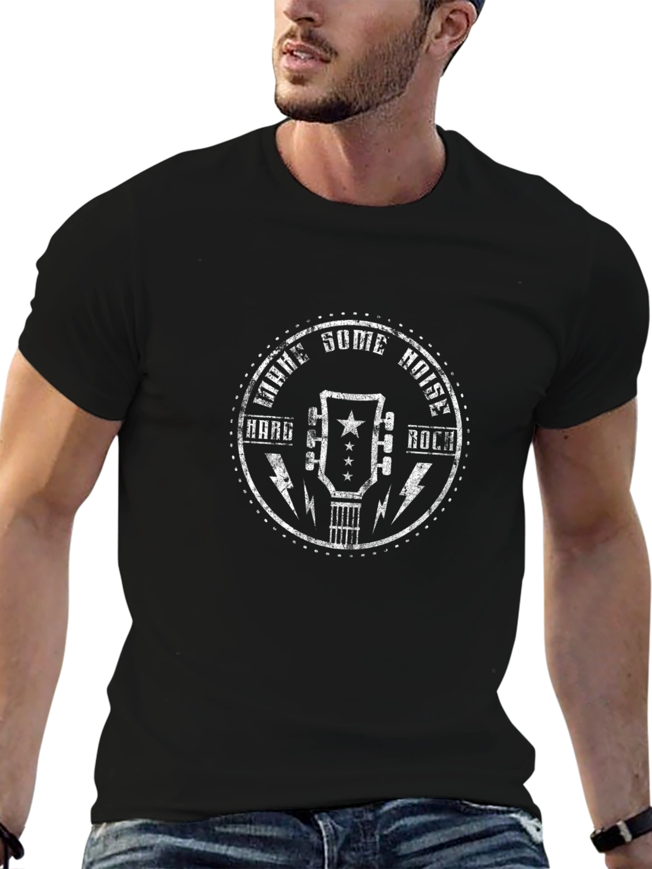 Hard Rock Graphic Tee - Make Some Noise