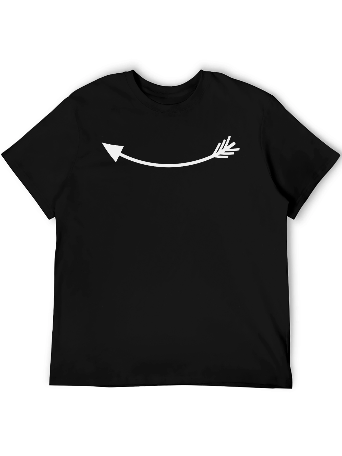 Arrow Graphic Black T-Shirt