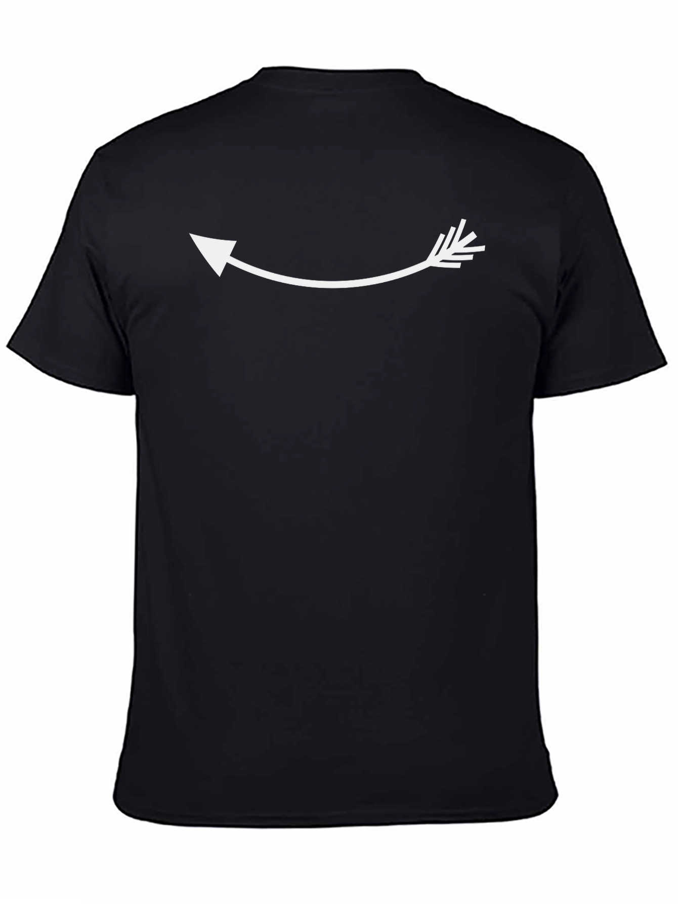 Arrow Graphic Black T-Shirt