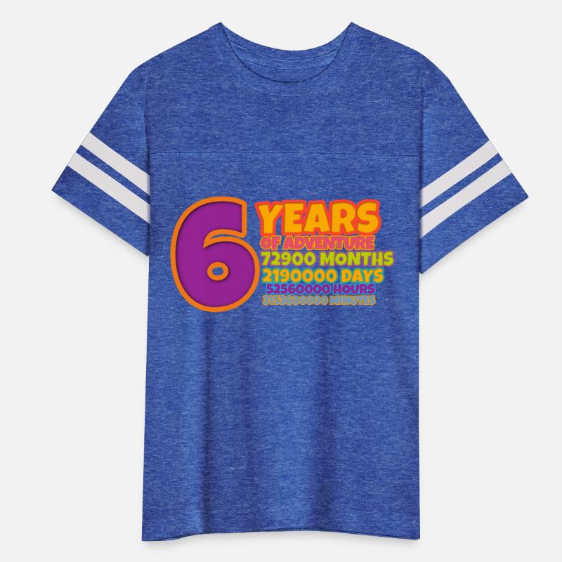 6 Years of Adventure Kid T-Shirt Birthday