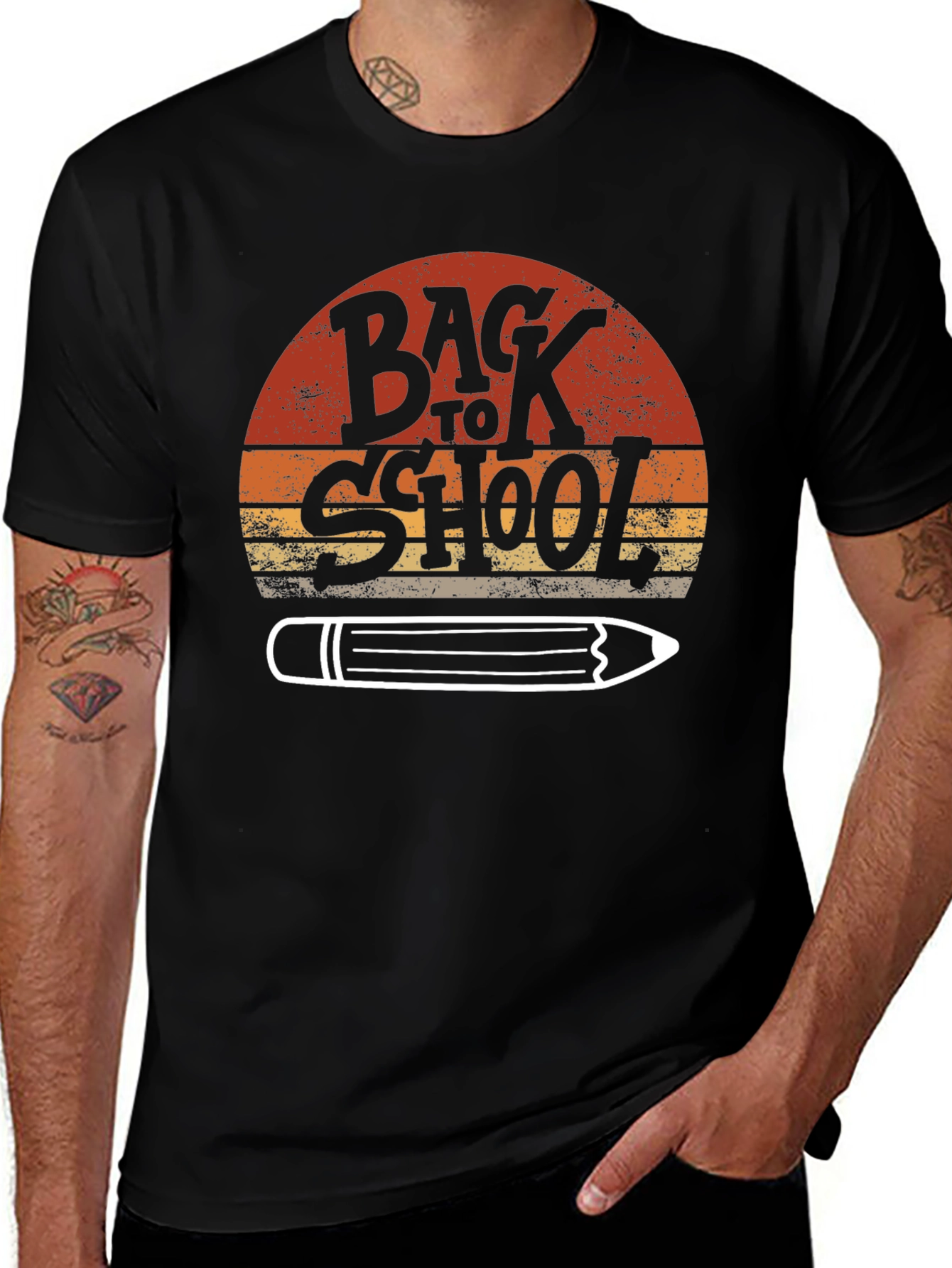 Back to School Graphic Tee - Retro Style