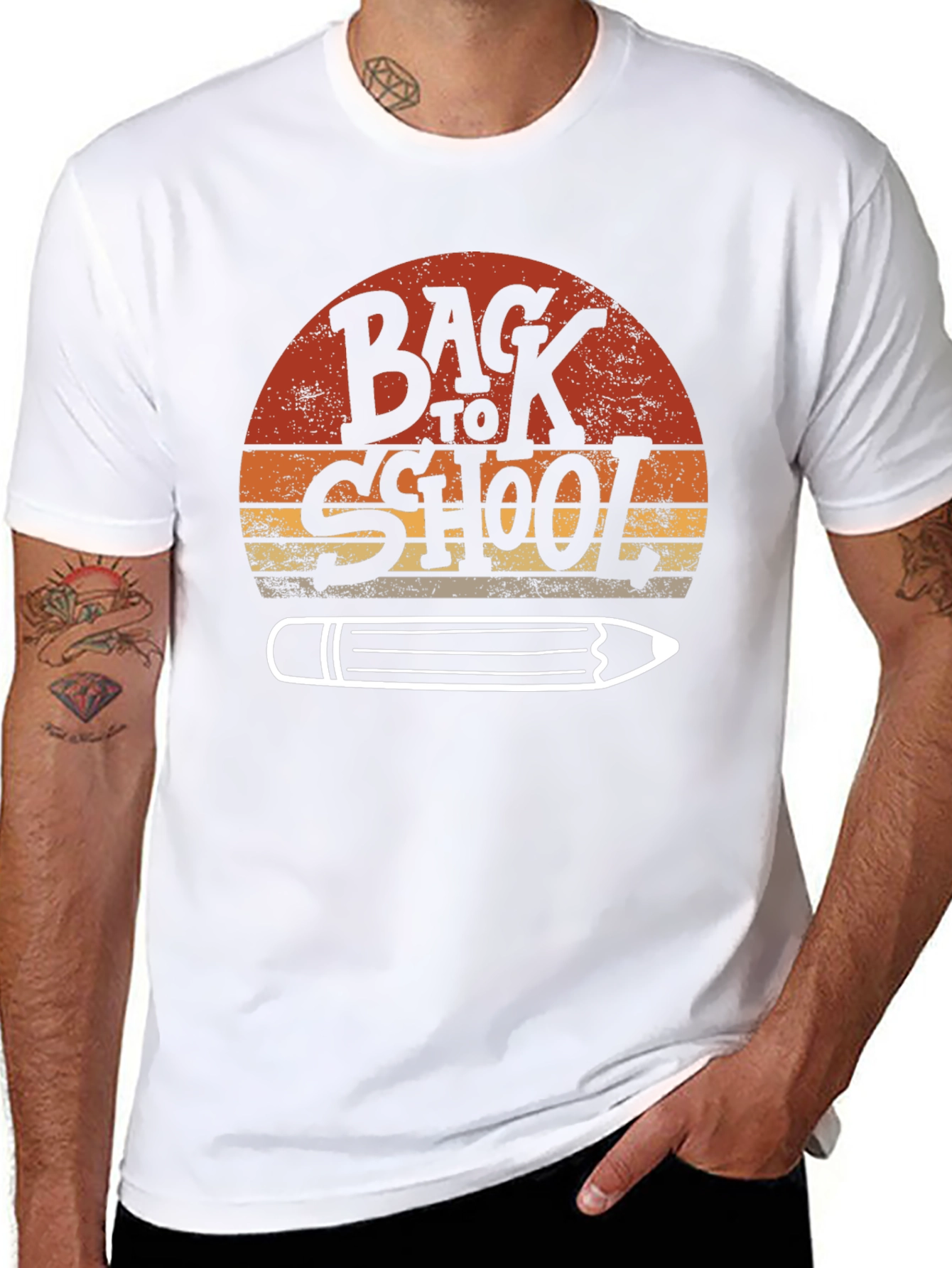 Back to School Graphic Tee - Retro Style