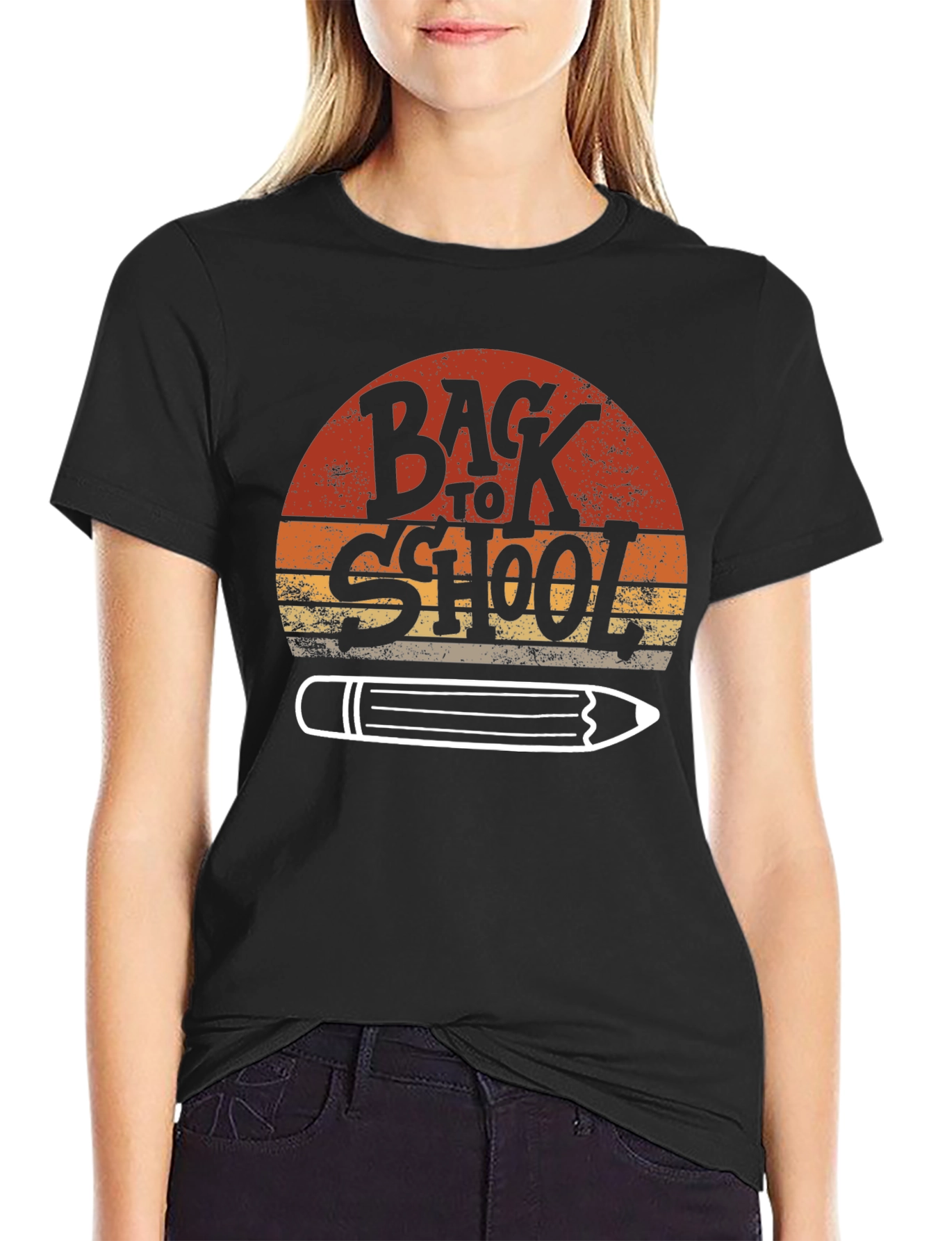 Back to School Graphic Tee - Retro Style