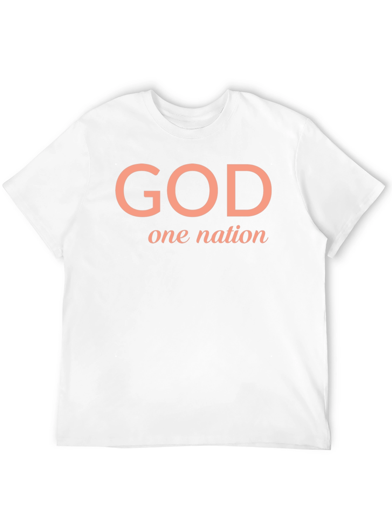 God One Nation Black T-Shirt