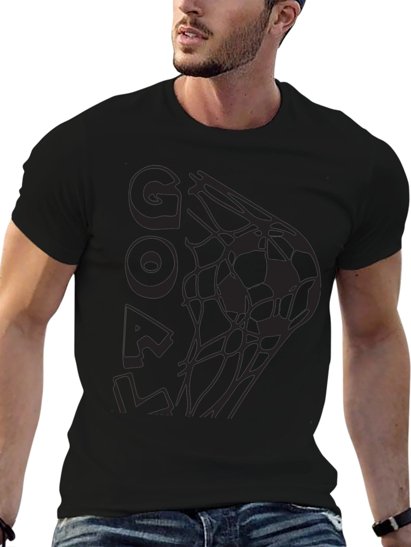 Goal! Soccer T-Shirt - Black Graphic Tee