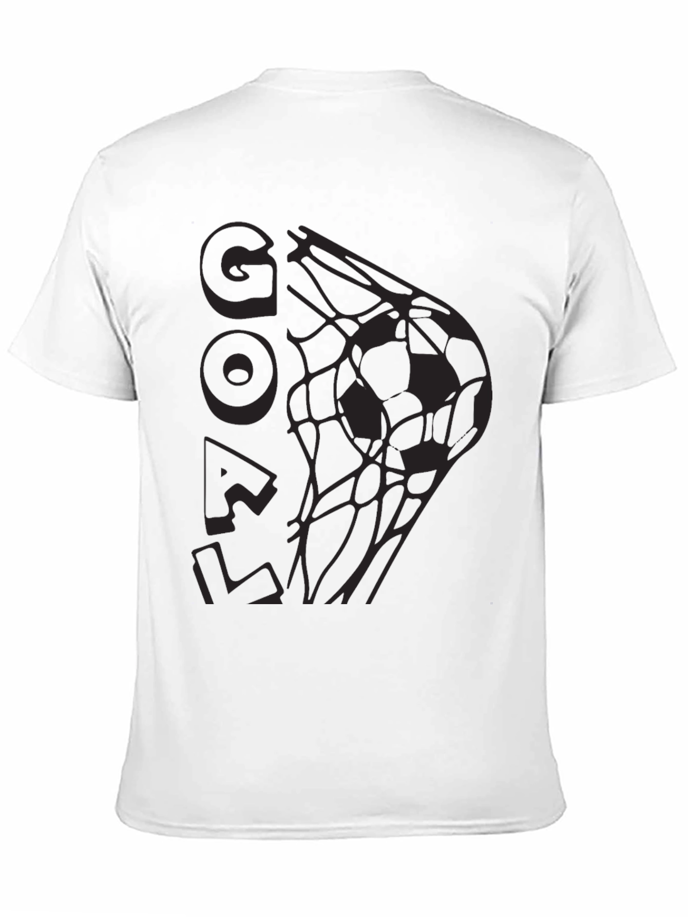 Goal! Soccer T-Shirt - Black Graphic Tee
