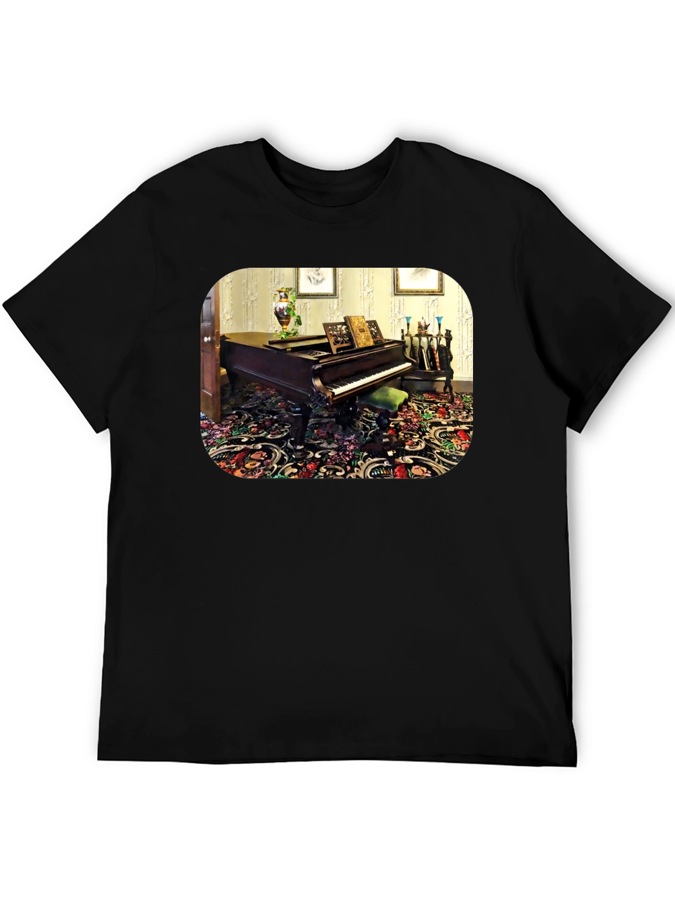 Grand Piano Room Graphic Tee