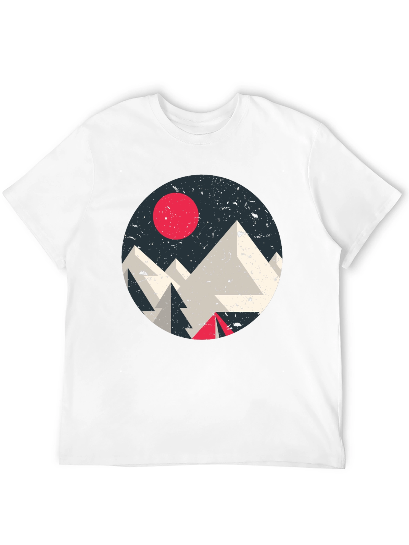 Geometric Mountain T-Shirt