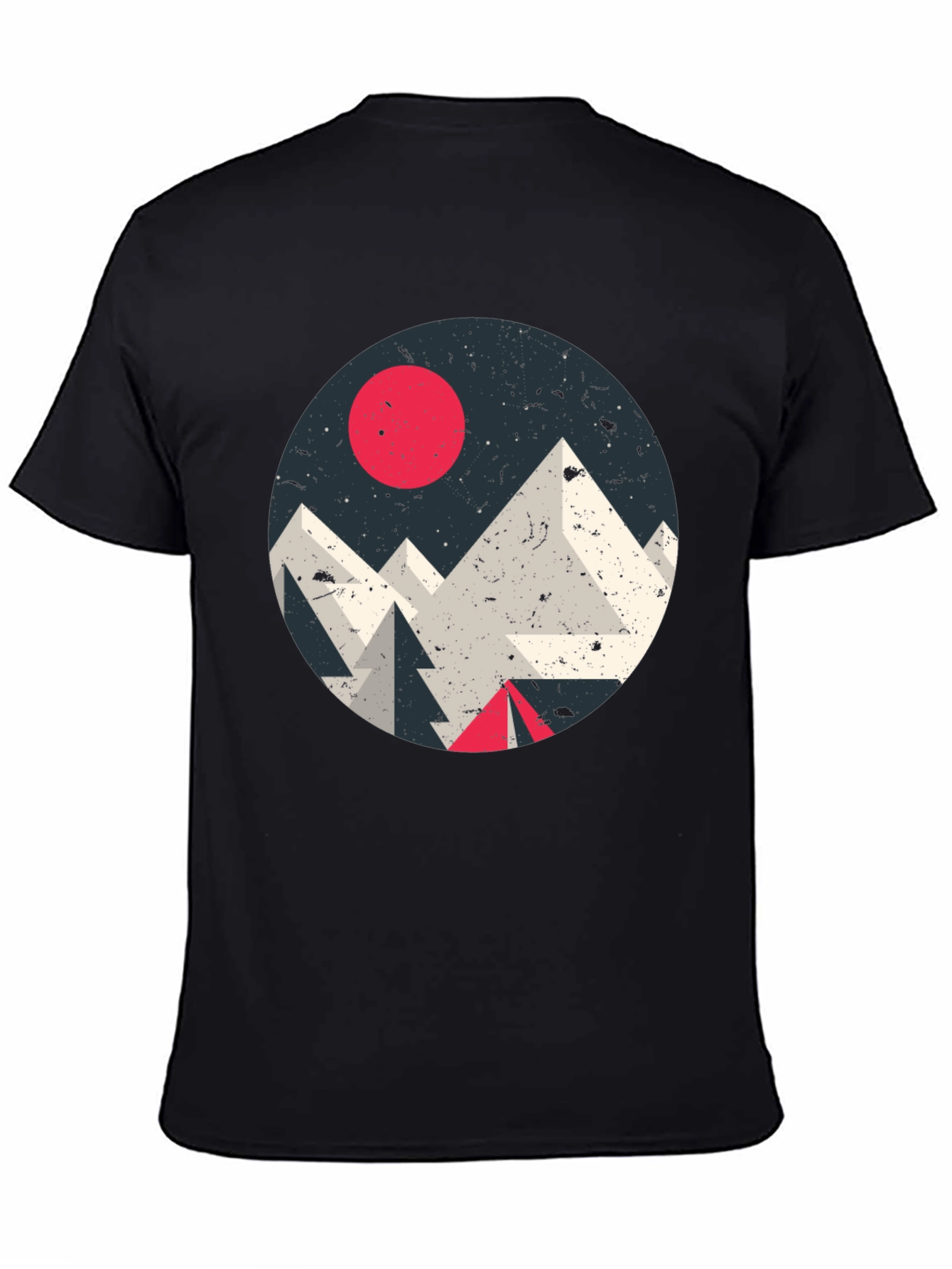 Geometric Mountain T-Shirt