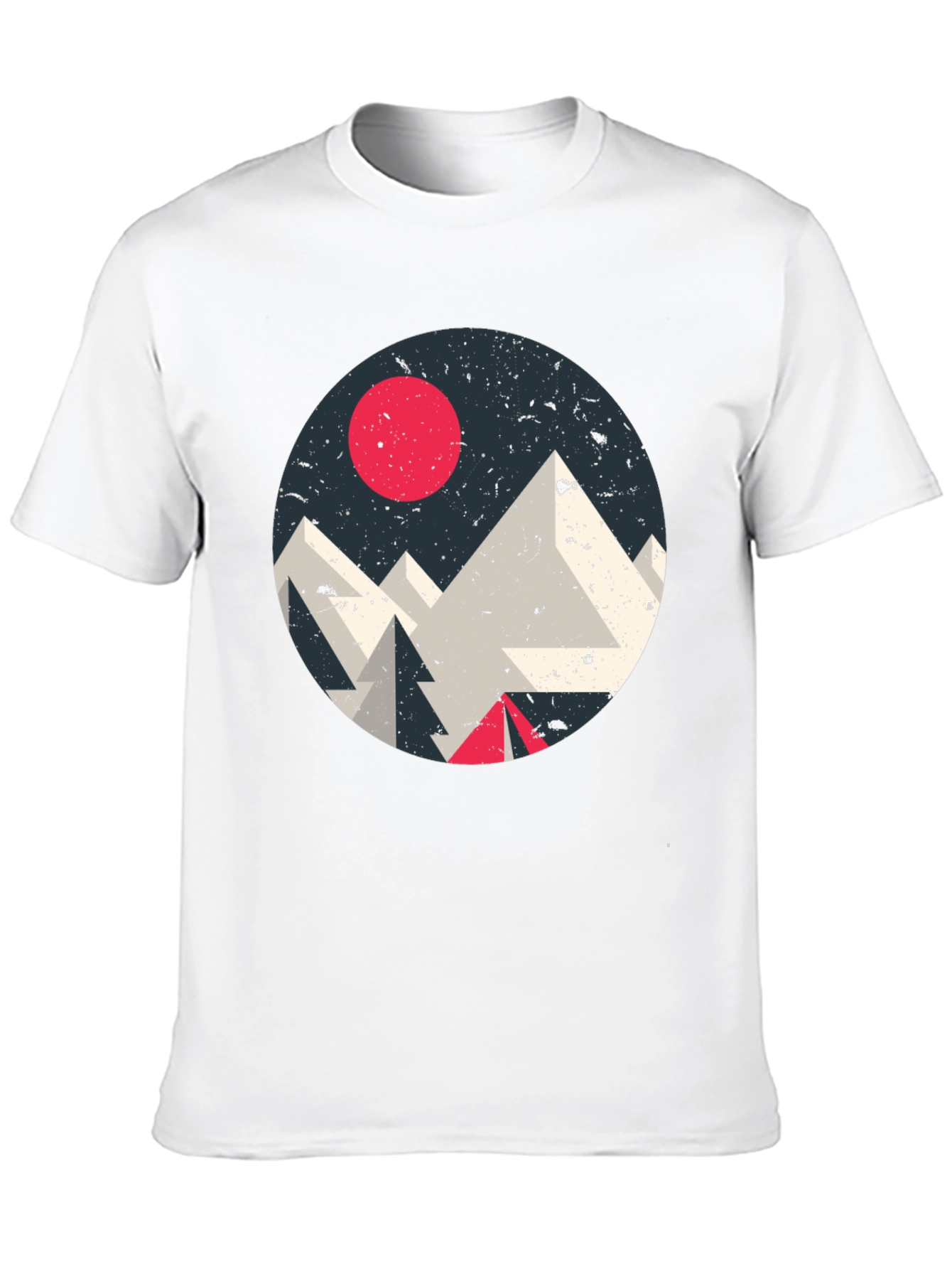 Geometric Mountain T-Shirt