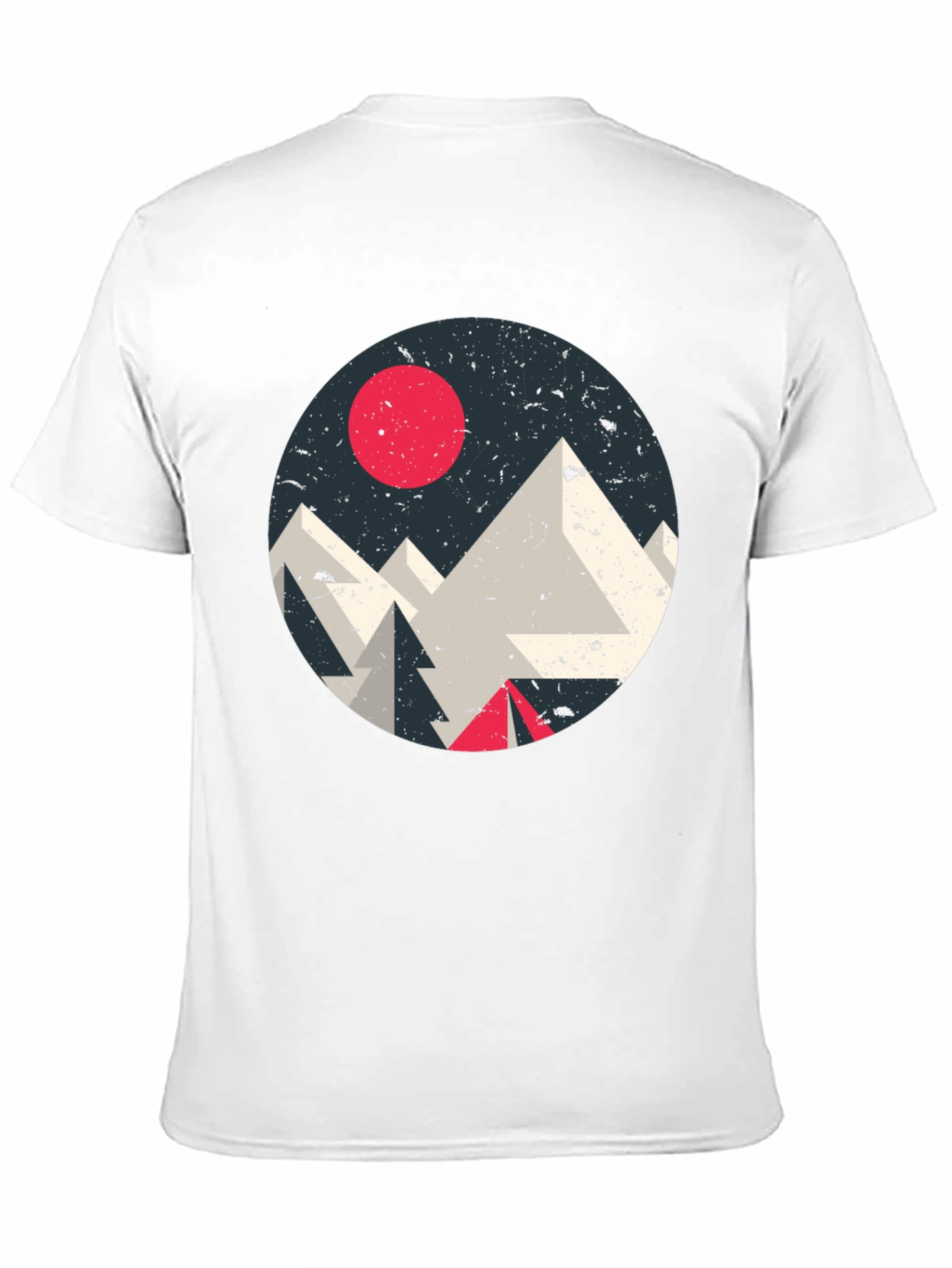 Geometric Mountain T-Shirt