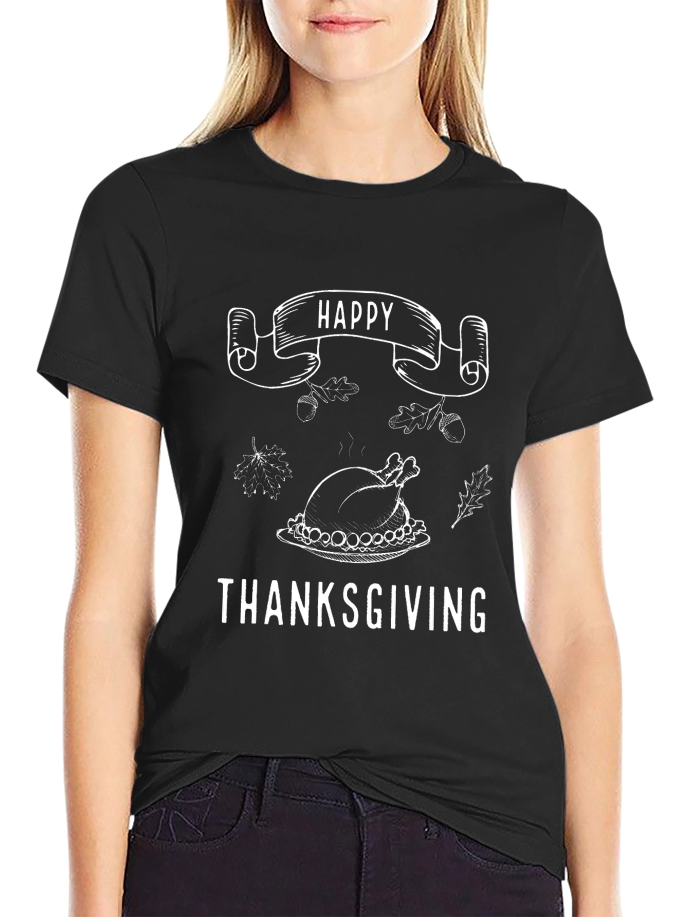 Happy Thanksgiving Graphic Tee