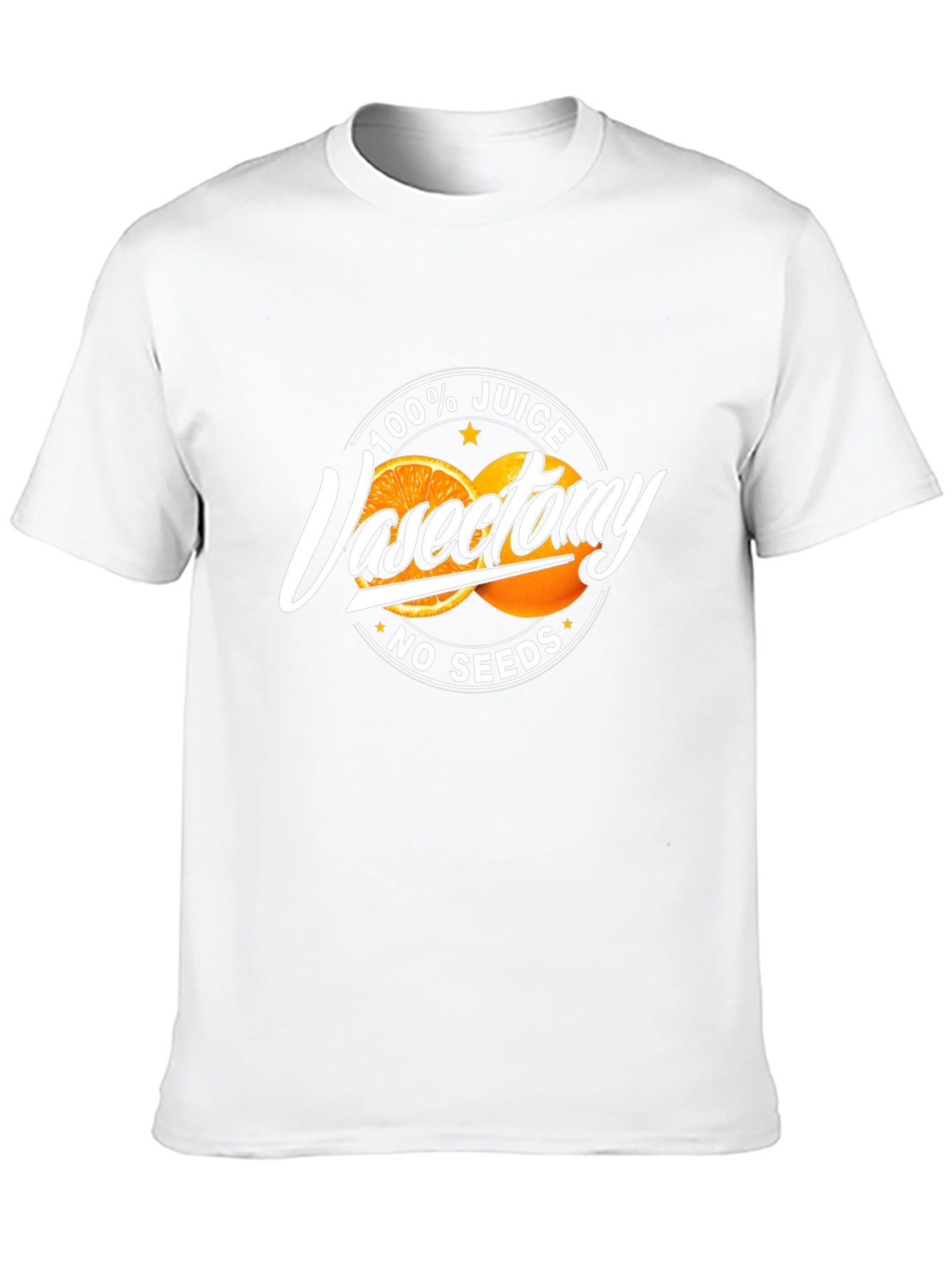 100% Juice Vasectomy Funny Graphic T-Shirt