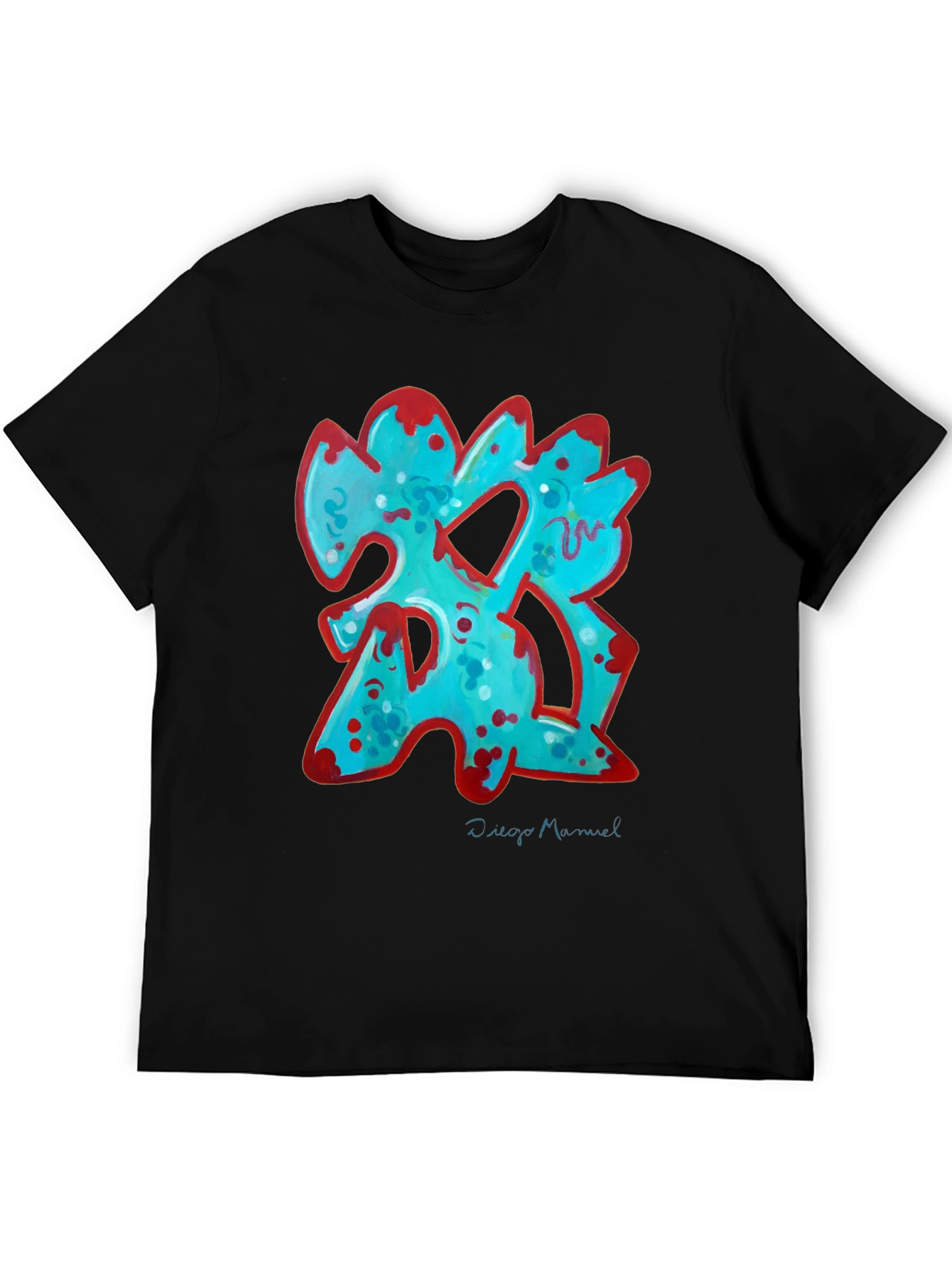 Abstract Graphic Tee - Artistic Statement Shirt